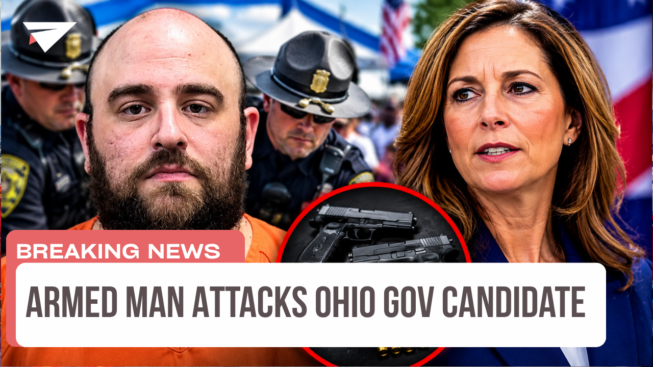 Armed Man Attacks Ohio Gov Candidate, Breaking News