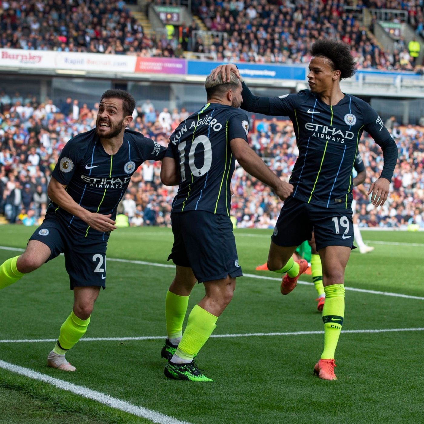 Burnley 0-1 Man City: Guardiola's men edge closer to Premier League glory; Raheem Sterling wins PFA and FWA awards