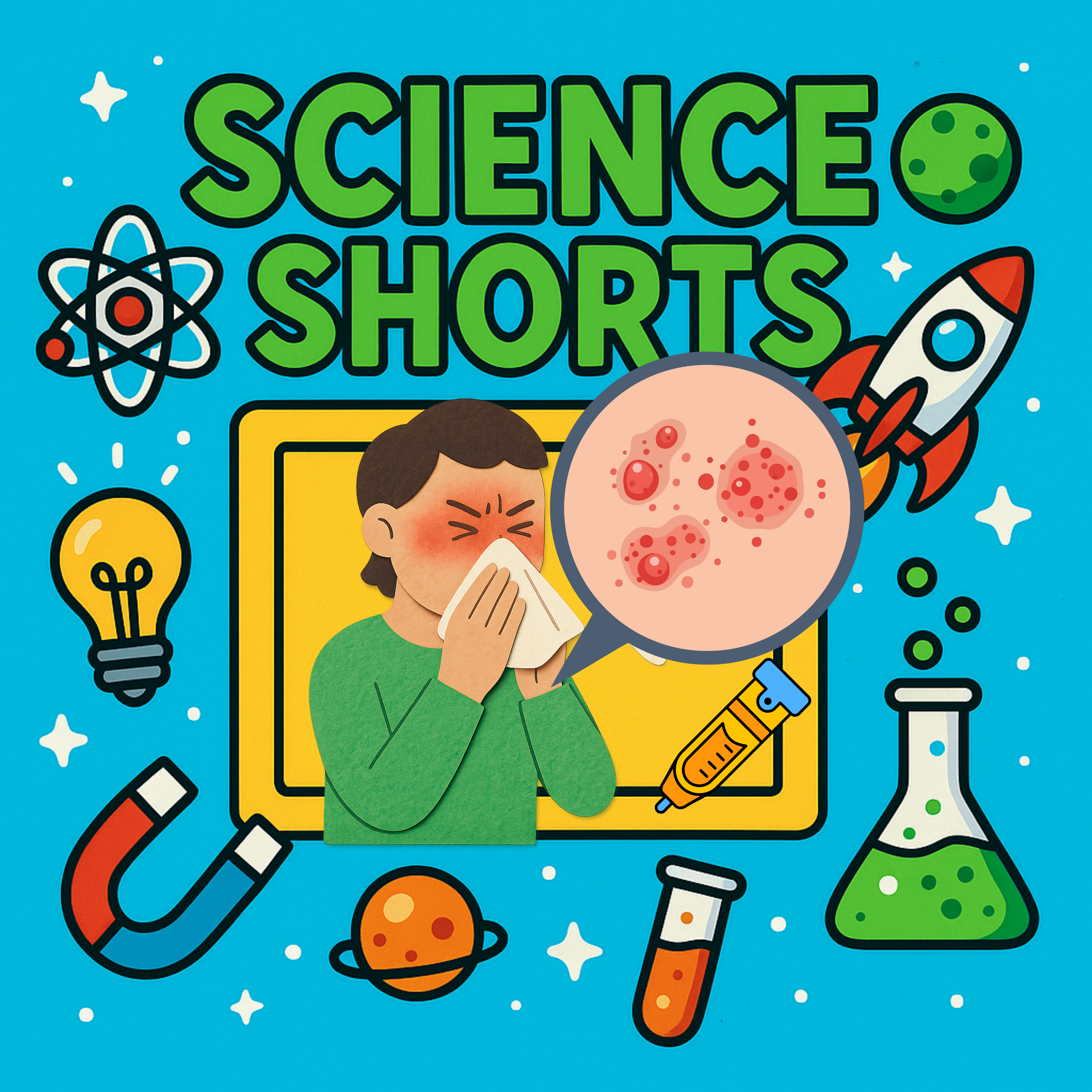 Allergies and Anaphylaxis: Why do some people’s bodies freak out over peanuts, pollen or pets? Science Short