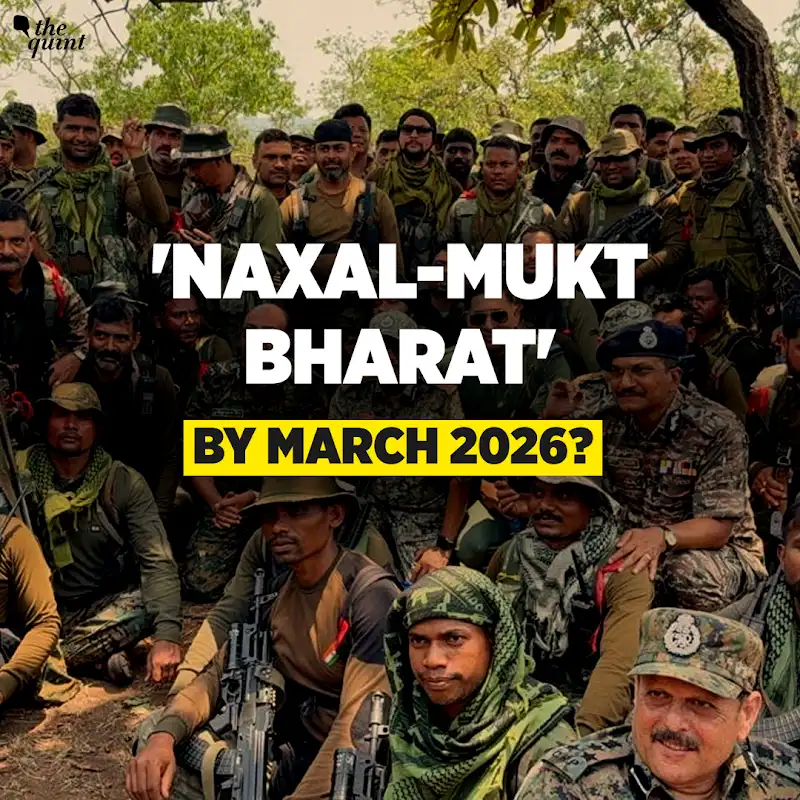 Can Amit Shah Rely Only on Security Ops to Achieve 'Naxal-Mukt Bharat' by 2026? | The Quint episode artwork