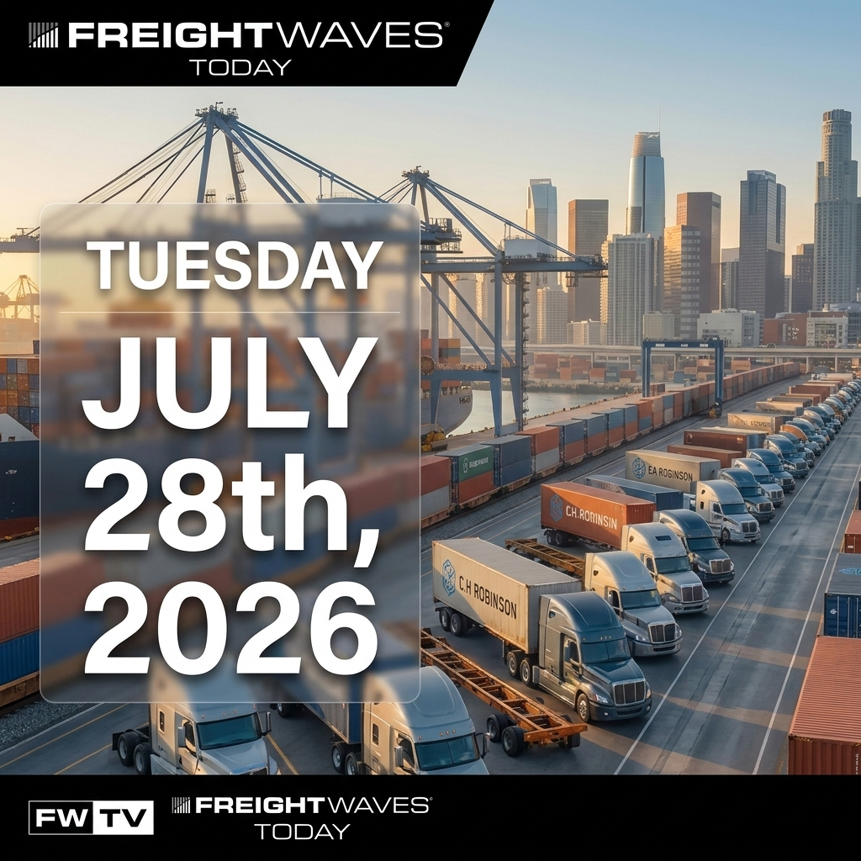 FreightWaves Today | July 28 episode artwork