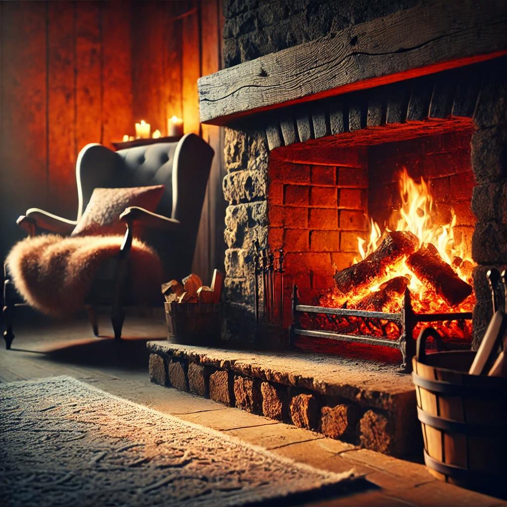 Un FUEGO de chimenea suave para calmar la mente episode artwork