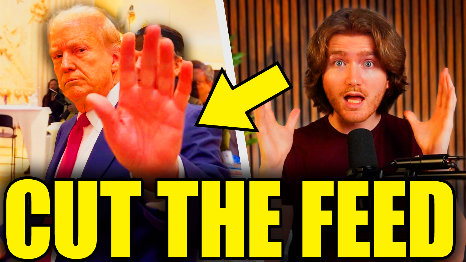 Trump Can't Speak So They Cut The Feed episode artwork