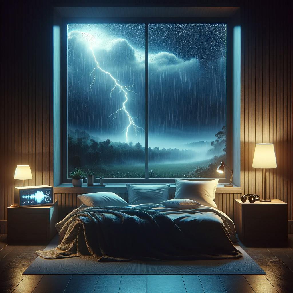 😴⛈️🎵 Soothing Sound of THUNDERSTORM and Soft MUSIC Reduce STRESS and Promote SLEEP episode artwork