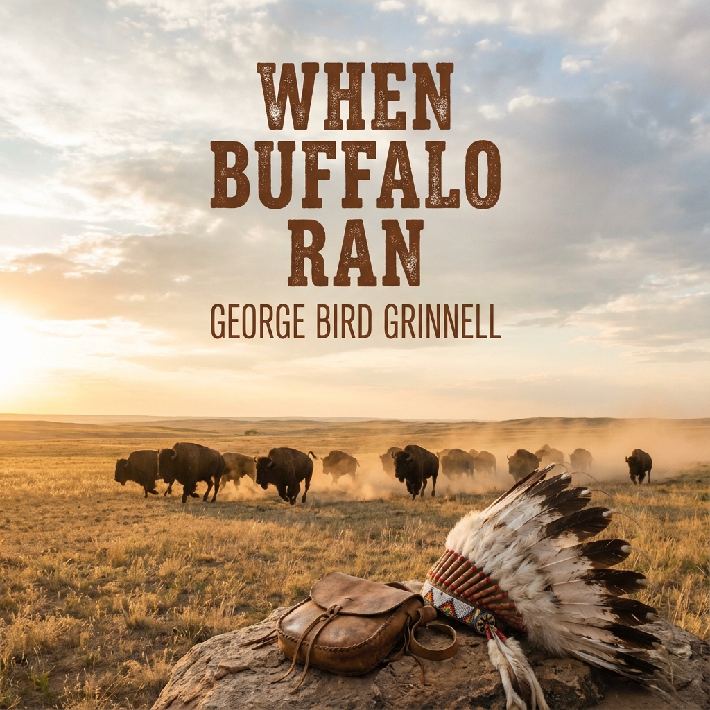 When Buffalo Ran by George Bird Grinnell ~ Full Audiobook [biography]