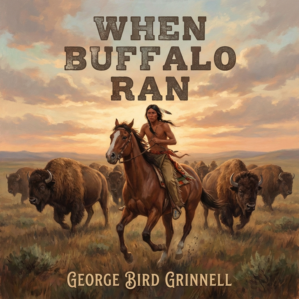 When Buffalo Ran by George Bird Grinnell ~ Full Audiobook [biography]