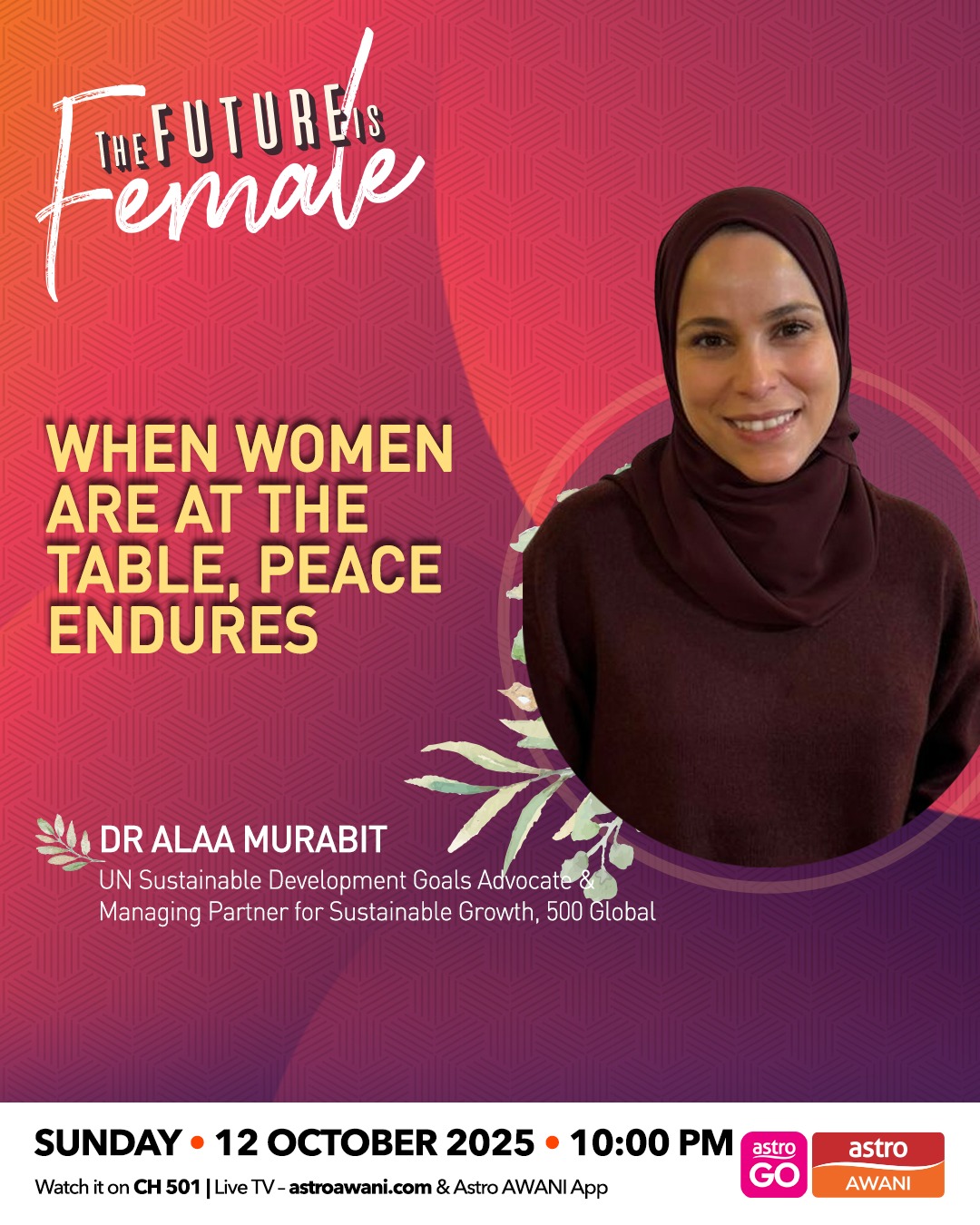 The Future Is Female: When Women Are at the Table, Peace Endures