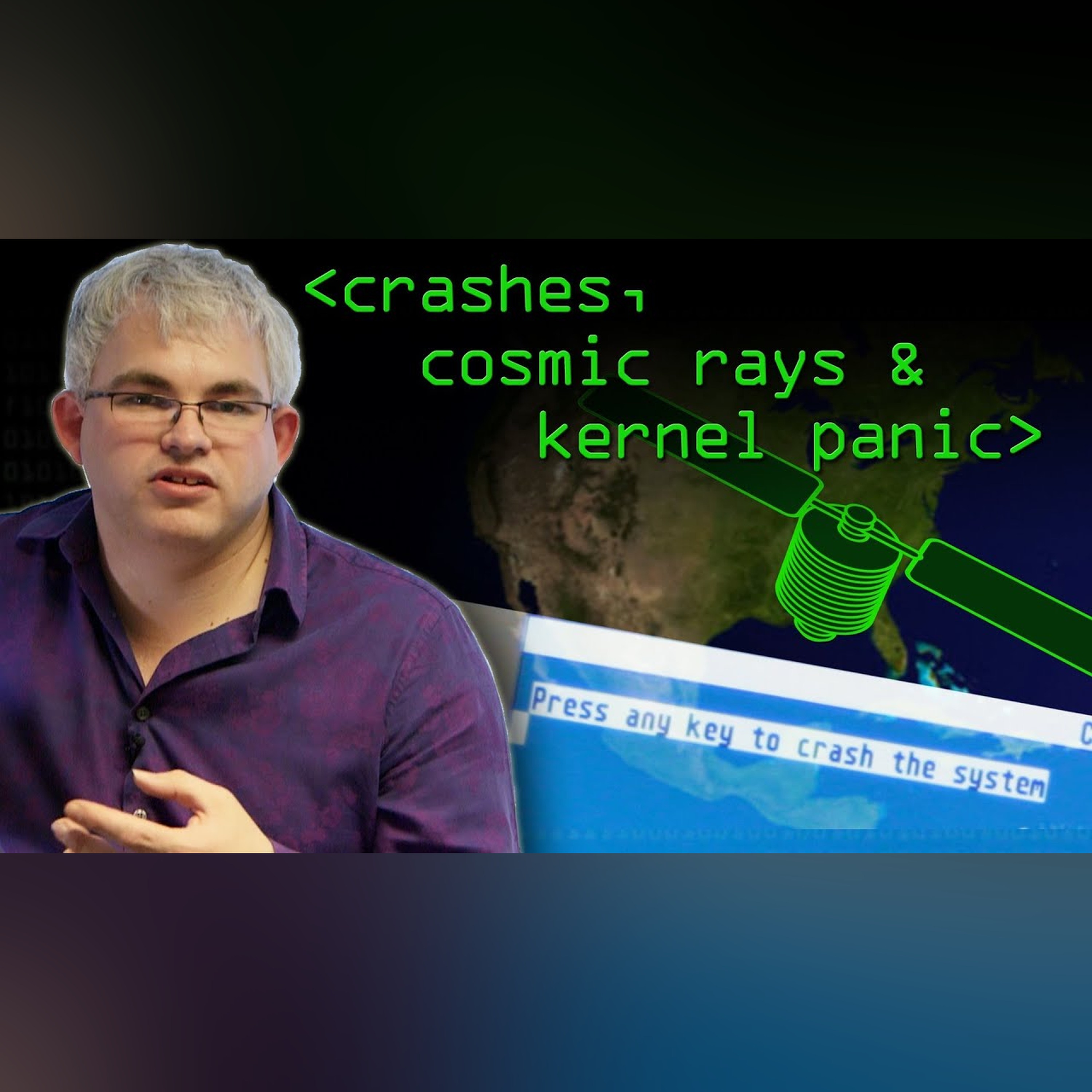 Crashes, Cosmic Rays and Kernel Panic - Computerphile episode artwork