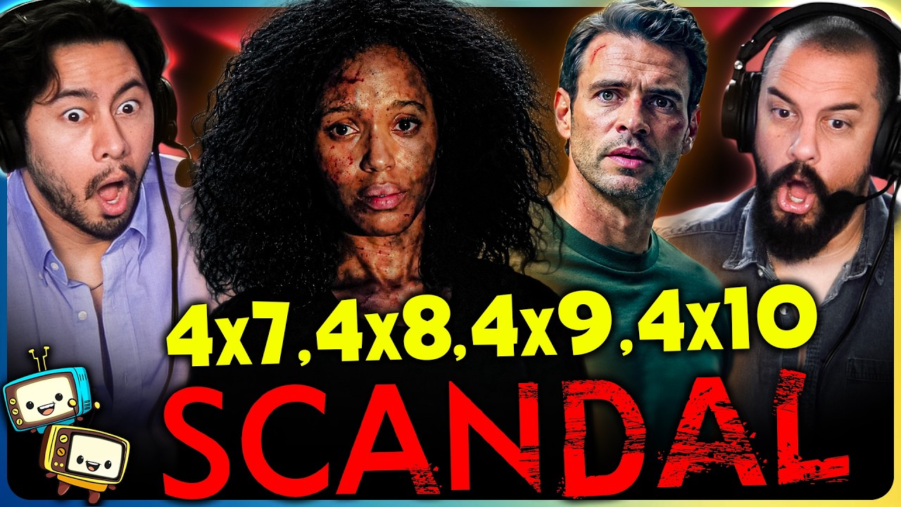 SCANDAL 4x7, 4x8, 4x9 & 4x10 Reaction! | Kerry Washington | Shonda Rhimes episode artwork