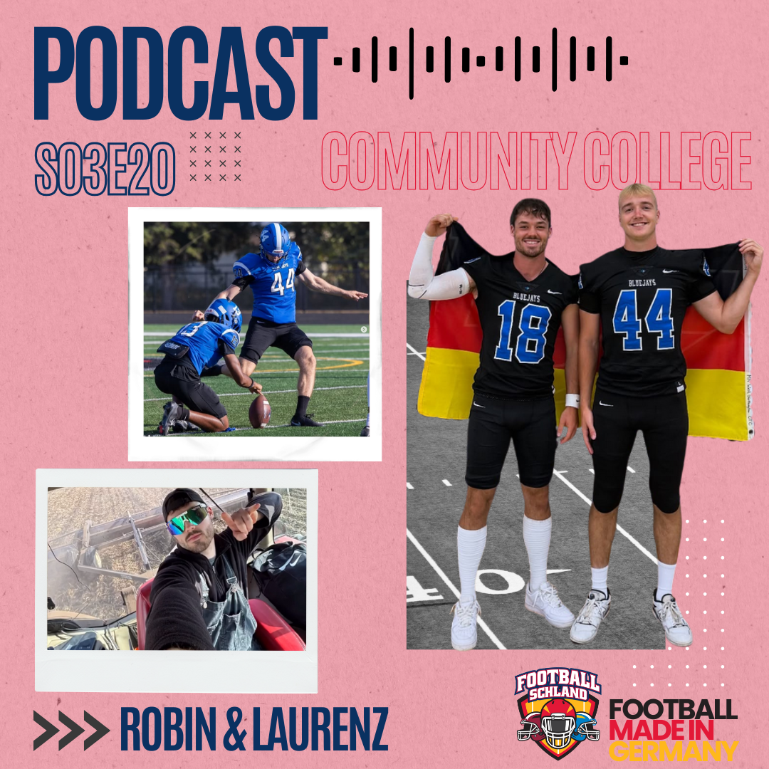 S03E20 Im Gespräch mit Robin Braun (K/P) & Laurenz Müller (QB), Minnesota West Community and Technical College Bluejays