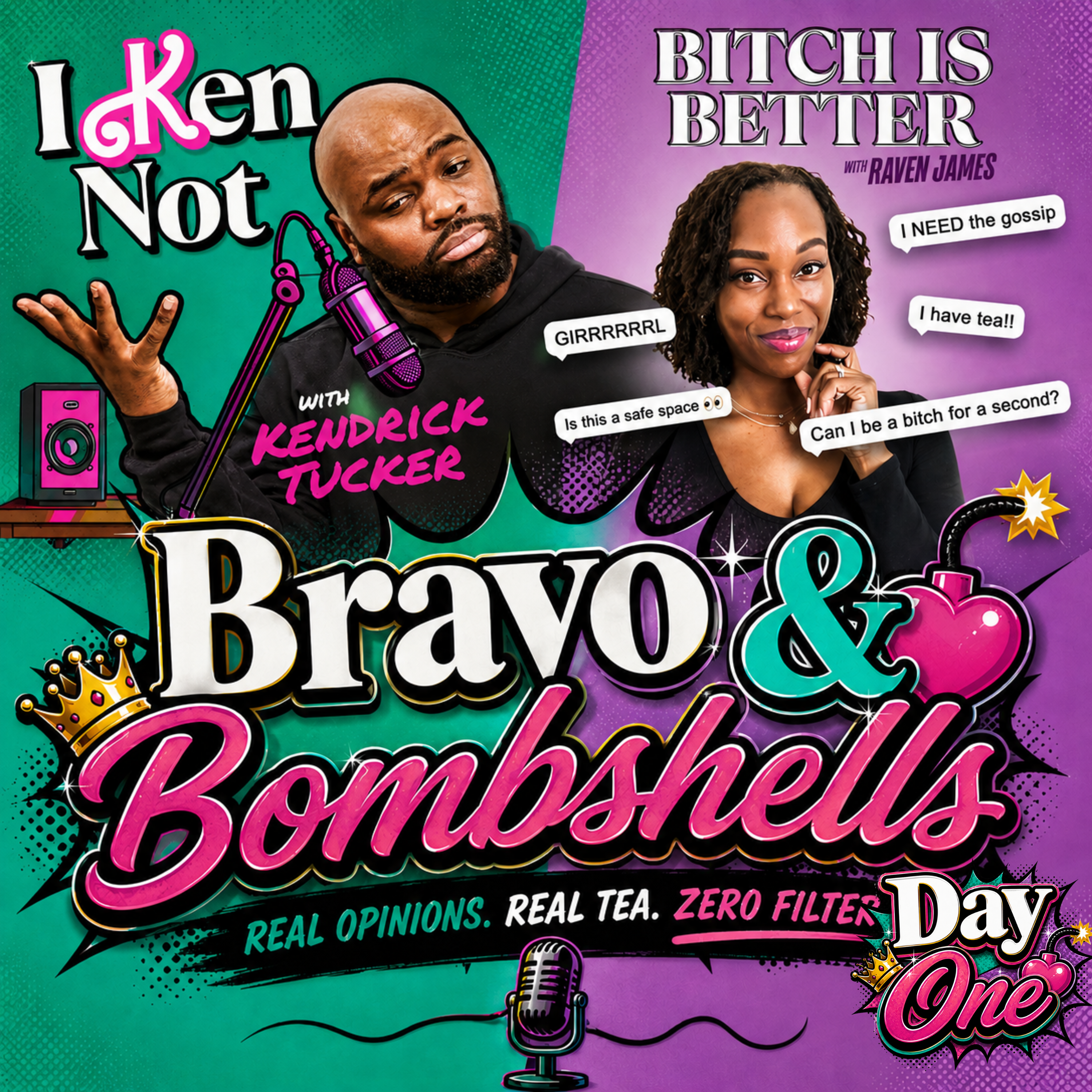 I Ken Not... and Neither Can Raven, So Here's Day ONE of BRAVO & BOMBSHELLS! [Bravo Hot Topics & Love Island UK Casa Amor]