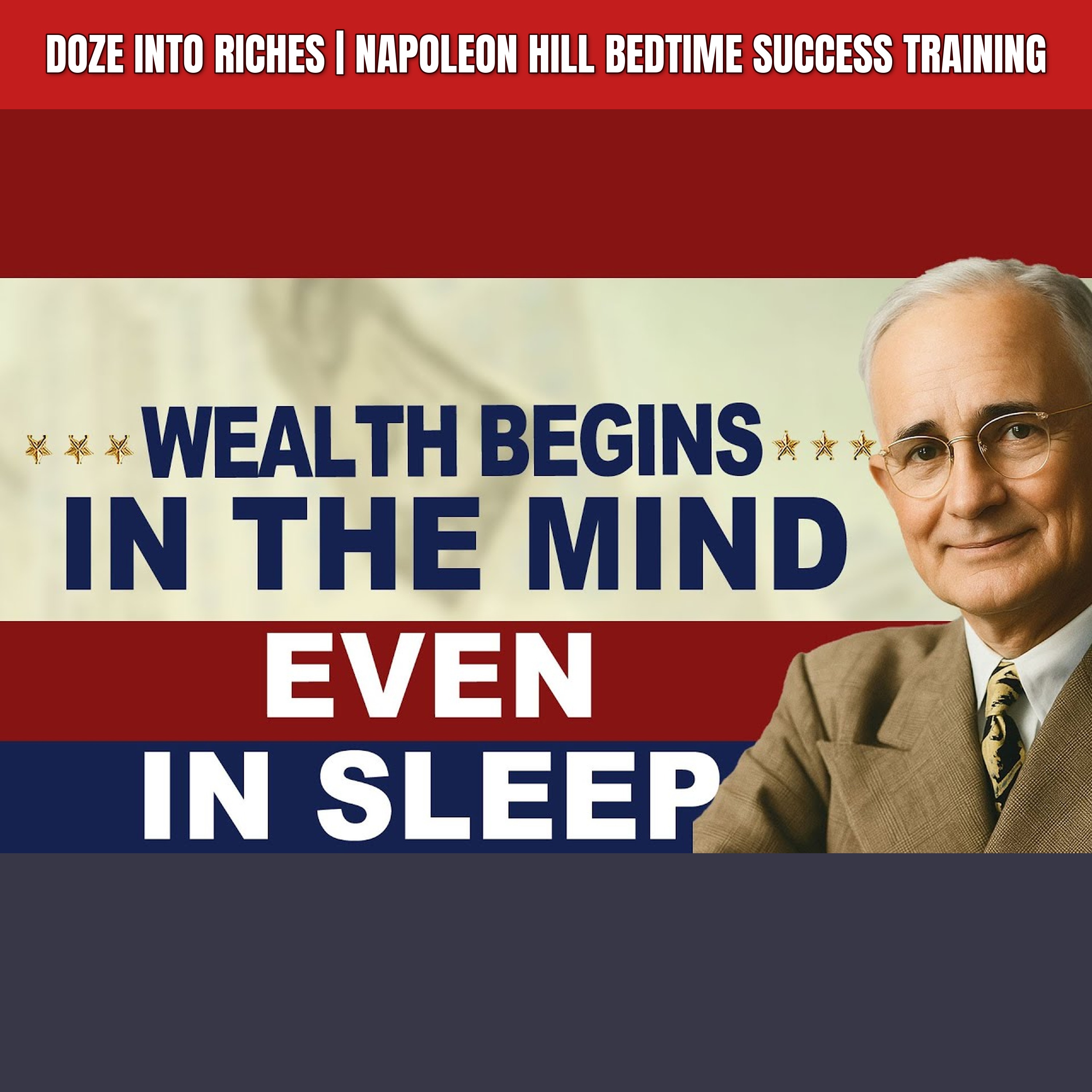 Doze Into Riches | Napoleon Hill Bedtime Success Training episode artwork