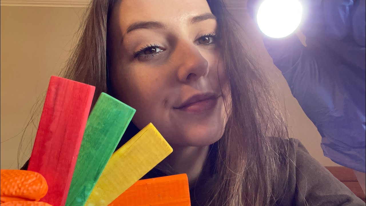 ASMR 5 Minute Cranial Nerve Exam | Asmr Rebecca
