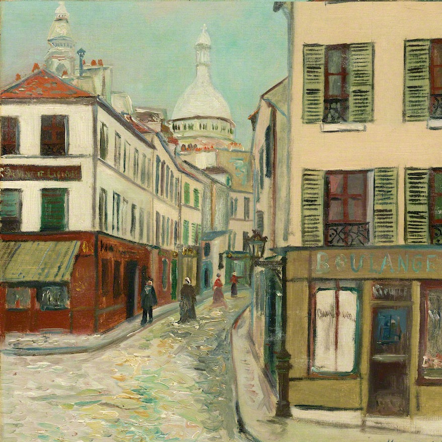 #64 雪や空の表現に思わず引き込まれるモーリス・ユトリロ