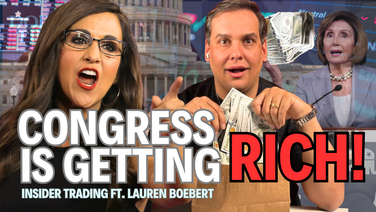 Rep. Lauren Boebert Spills The REAL Tea On DC Insider Trading | Doing Time with George Santos