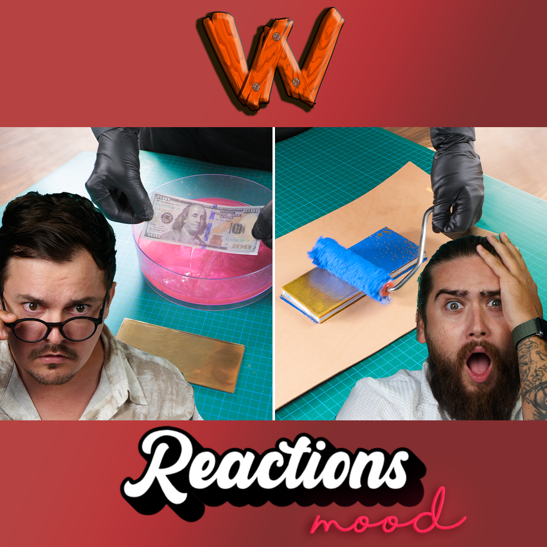 These Dudes REACT a DIY leather wallet out of dollar dollar bill YO! episode artwork