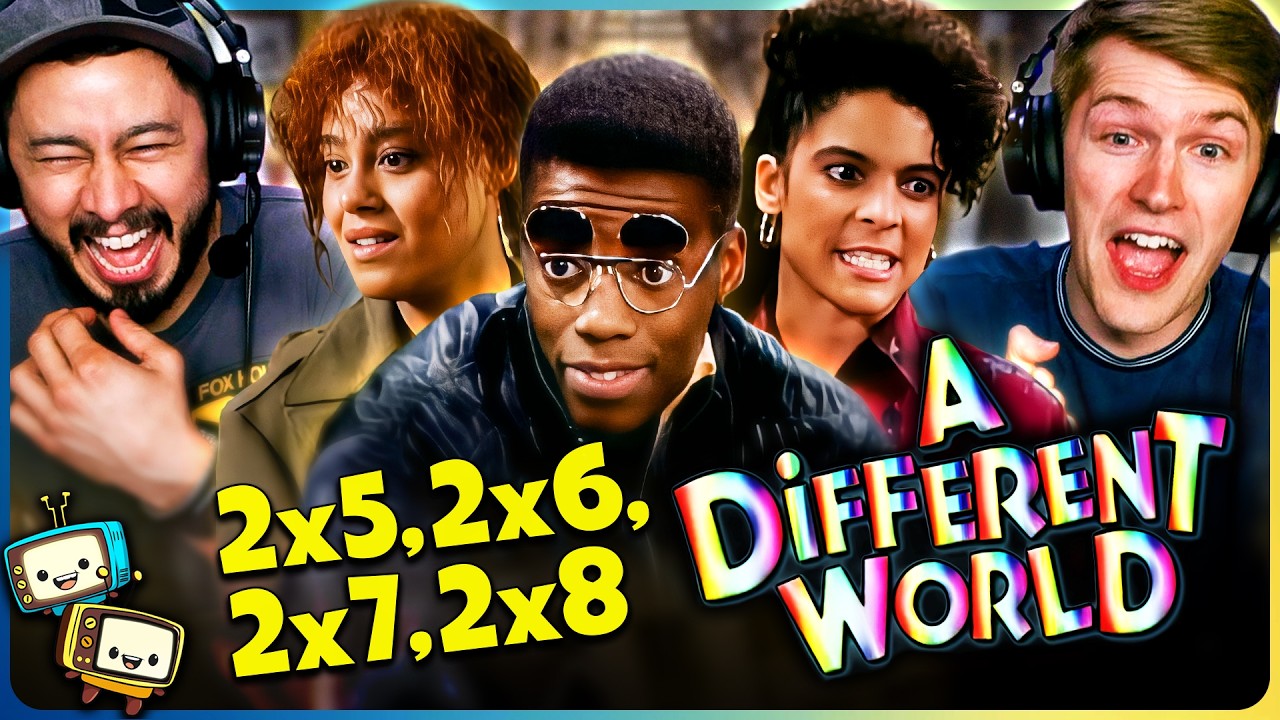 A DIFFERENT WORLD (1988) 2x5, 2x6, 2x7, 2x8 Reaction! | Jasmine Guy, Kadeem Hardison, w/ Jaby Koay episode artwork
