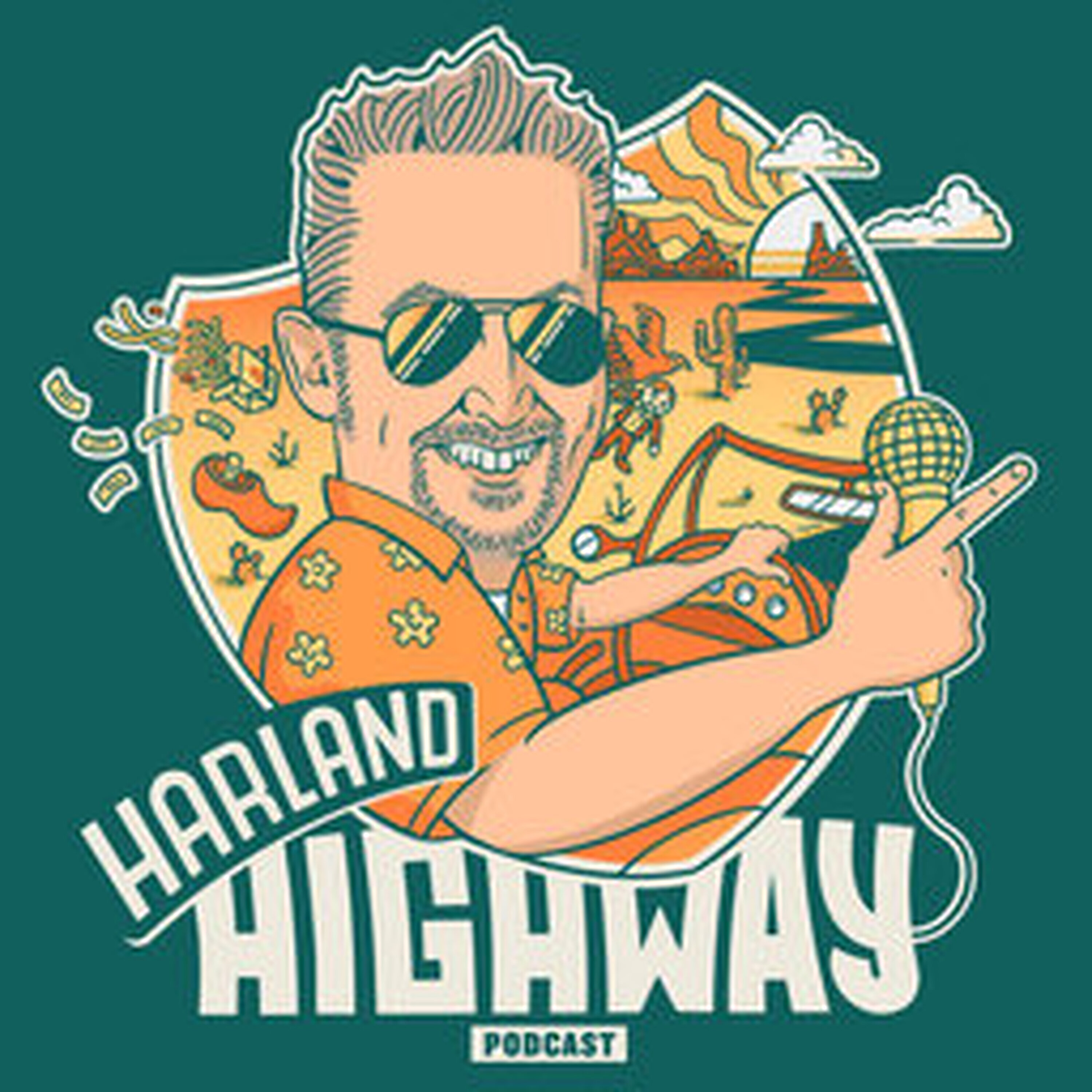 NEW HARLAND HIGHWAY #40 - HARLAND WILLIAMS, Comedian, Podcaster