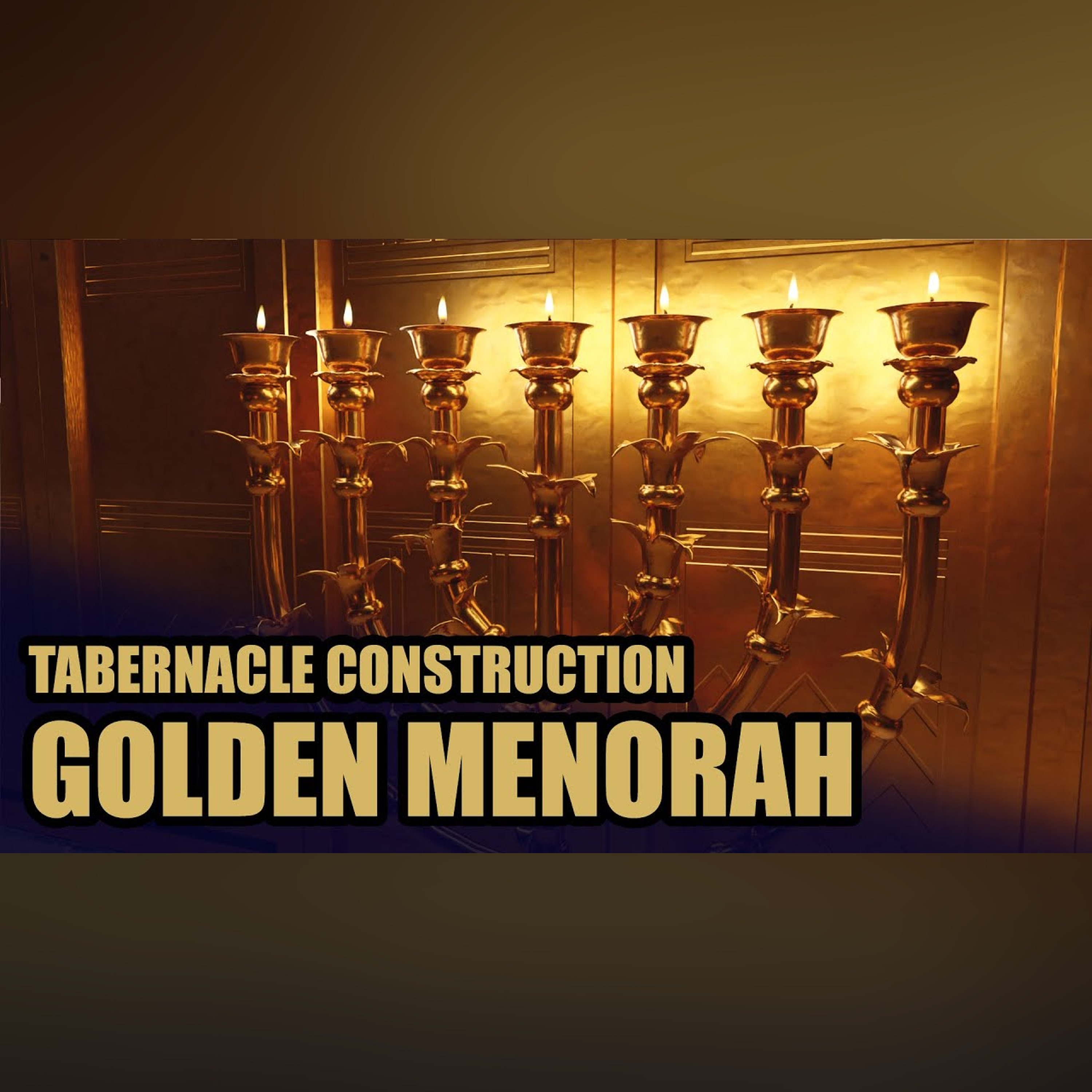 Golden Menorah 3D Animation episode artwork