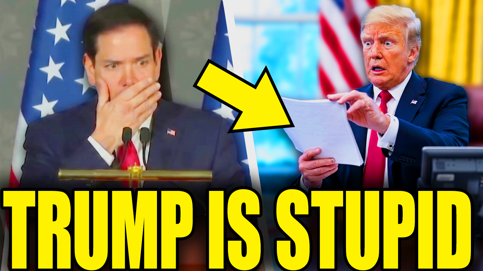 Cameras Catch Rubio Calling Trump Stupid As Deal Collapses episode artwork