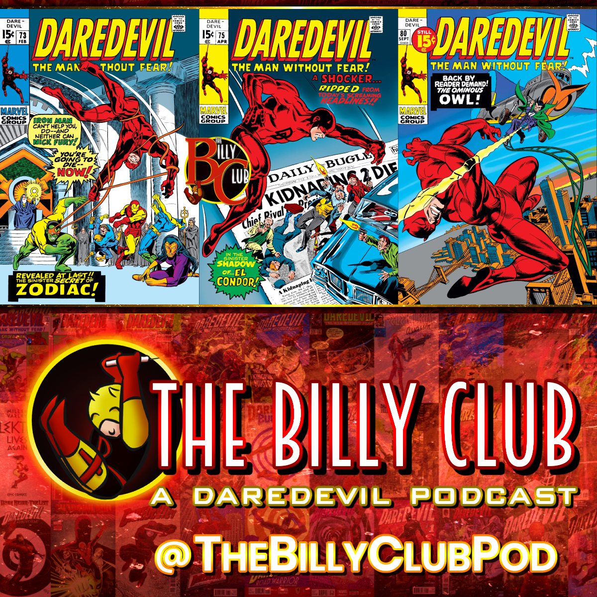 Daredevil vs The Owl & Team-Up With Iron Man! episode artwork