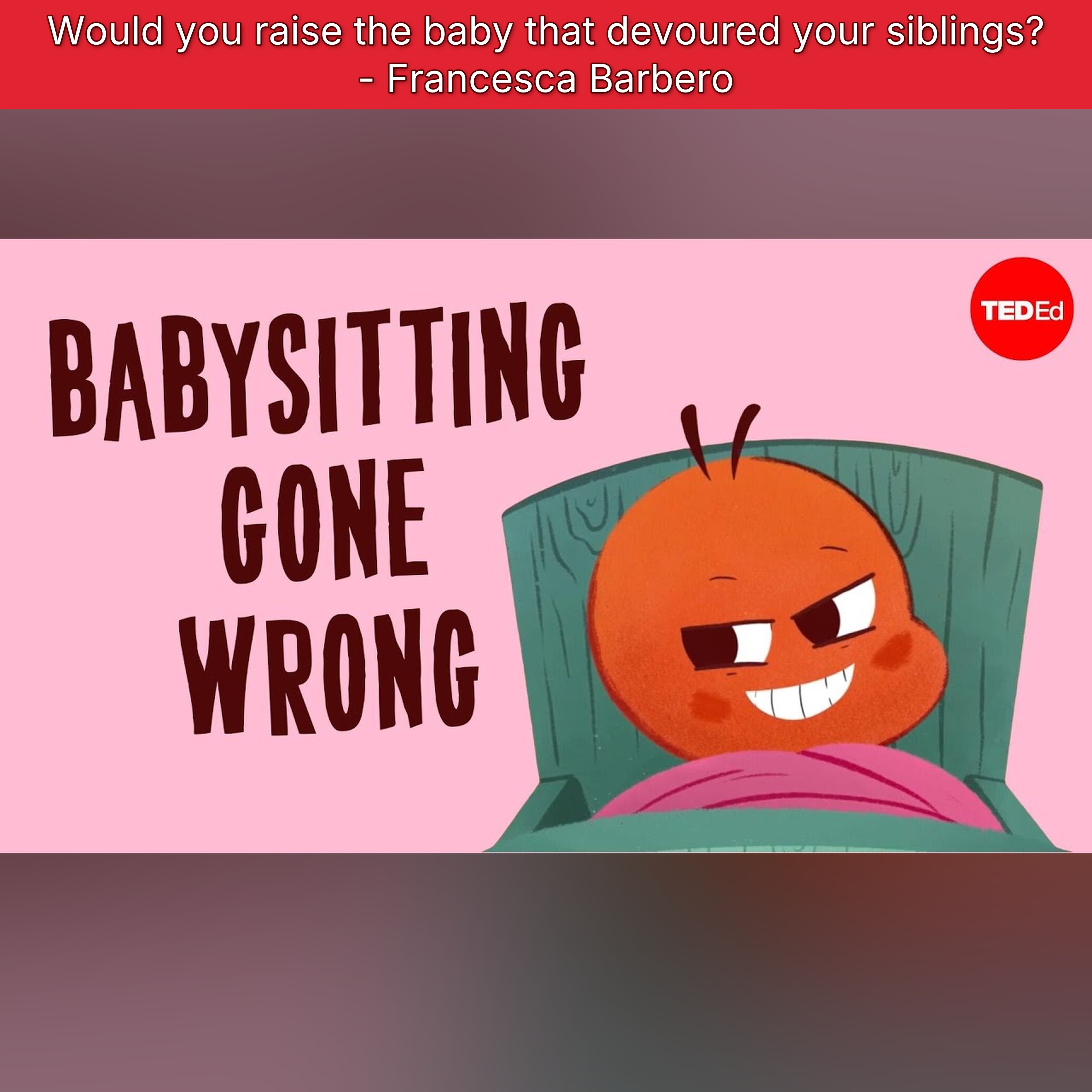 Would you raise the baby that devoured your siblings? - Francesca Barbero episode artwork