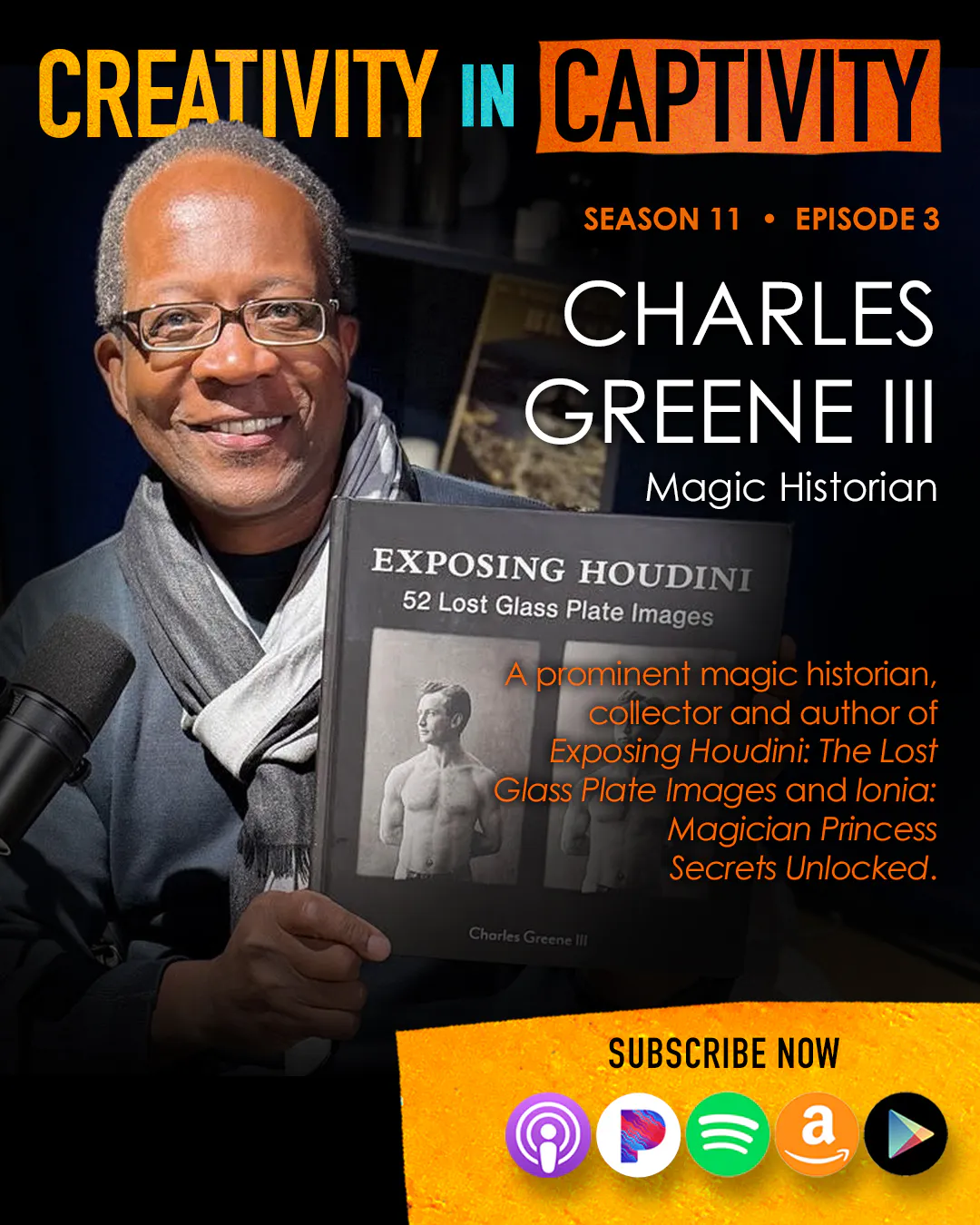 CHARLES GREENE III: Magic Historian episode artwork