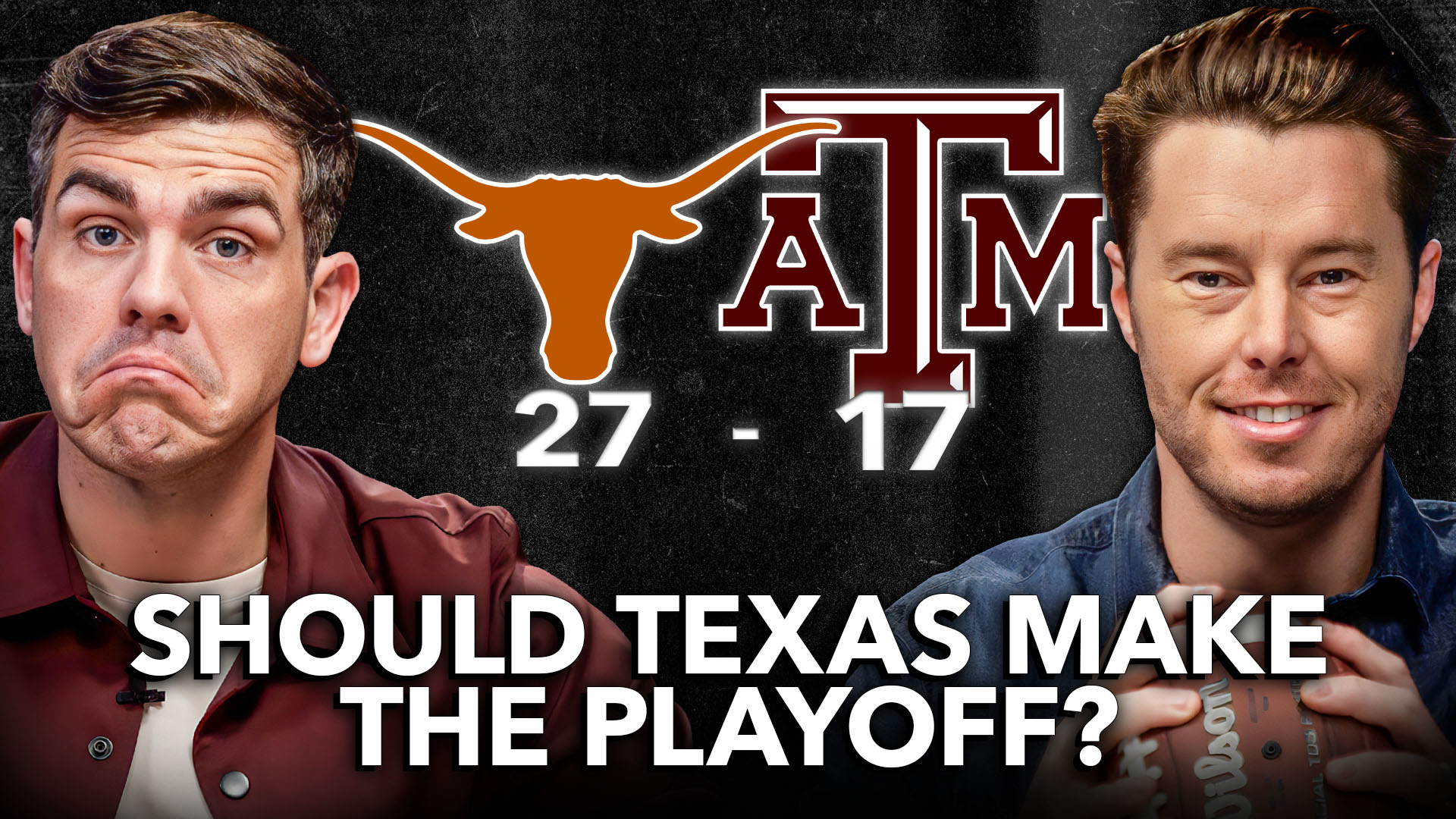 Texas UPSETS Texas A&M Instant Reaction | Should Texas Make the CFP?