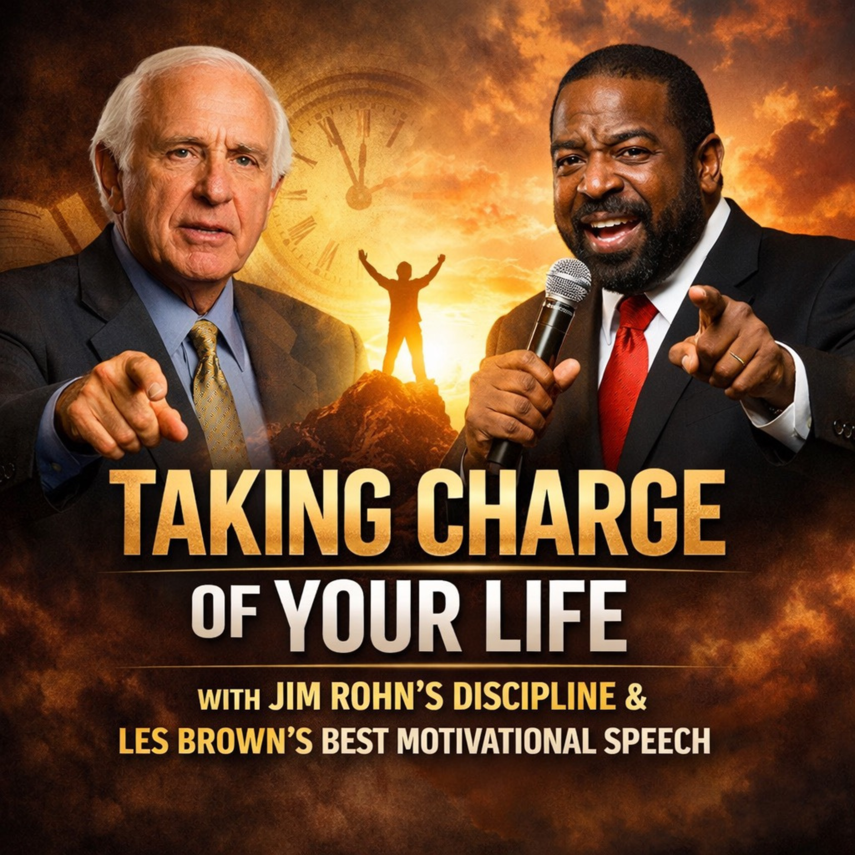 Taking Charge of Your Life with Jim Rohn's Discipline and Les Brown's Best Motivational Speech episode artwork
