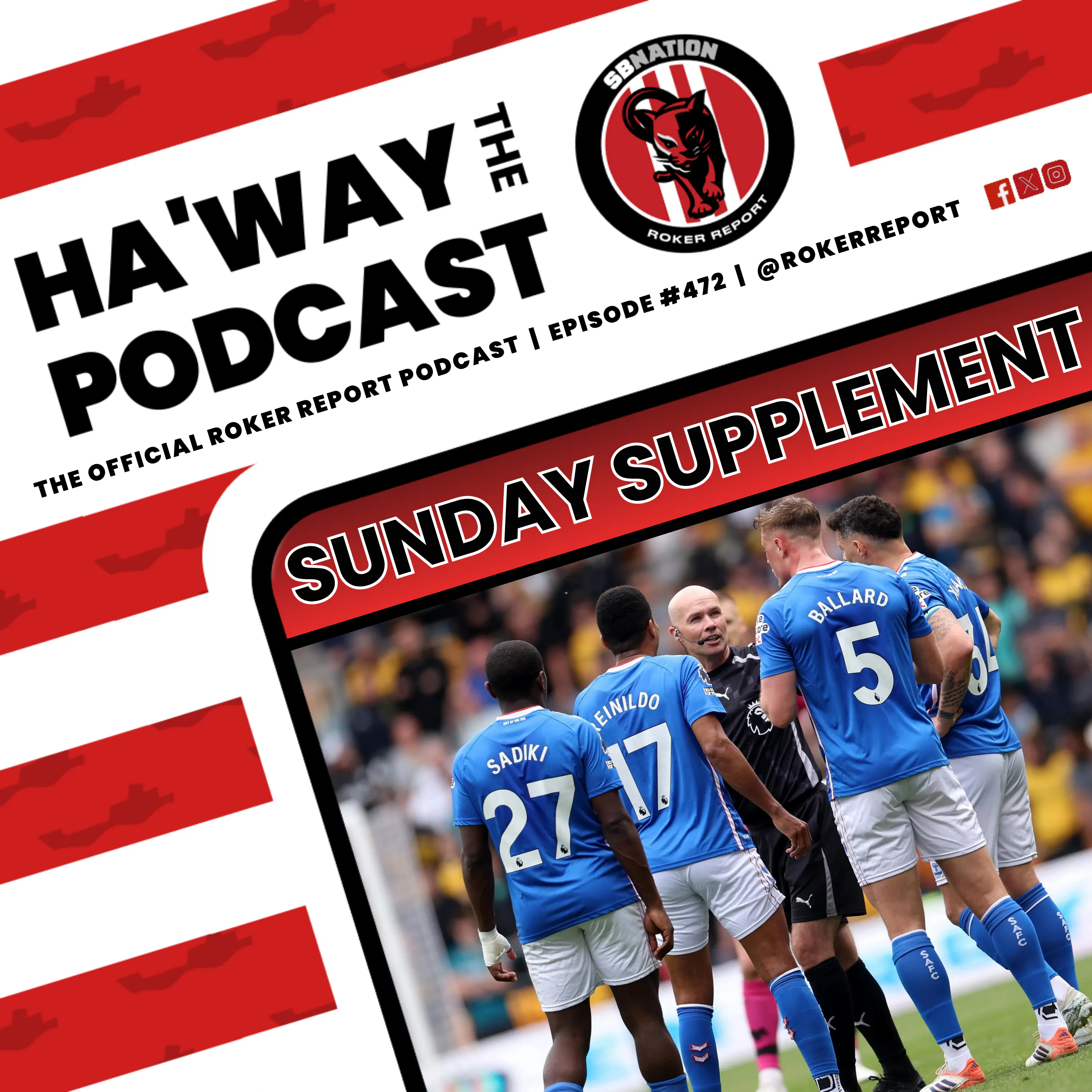 SUNDAY SUPPLEMENT | James Copley On Hair Styles, Red Cards & Safety! episode artwork