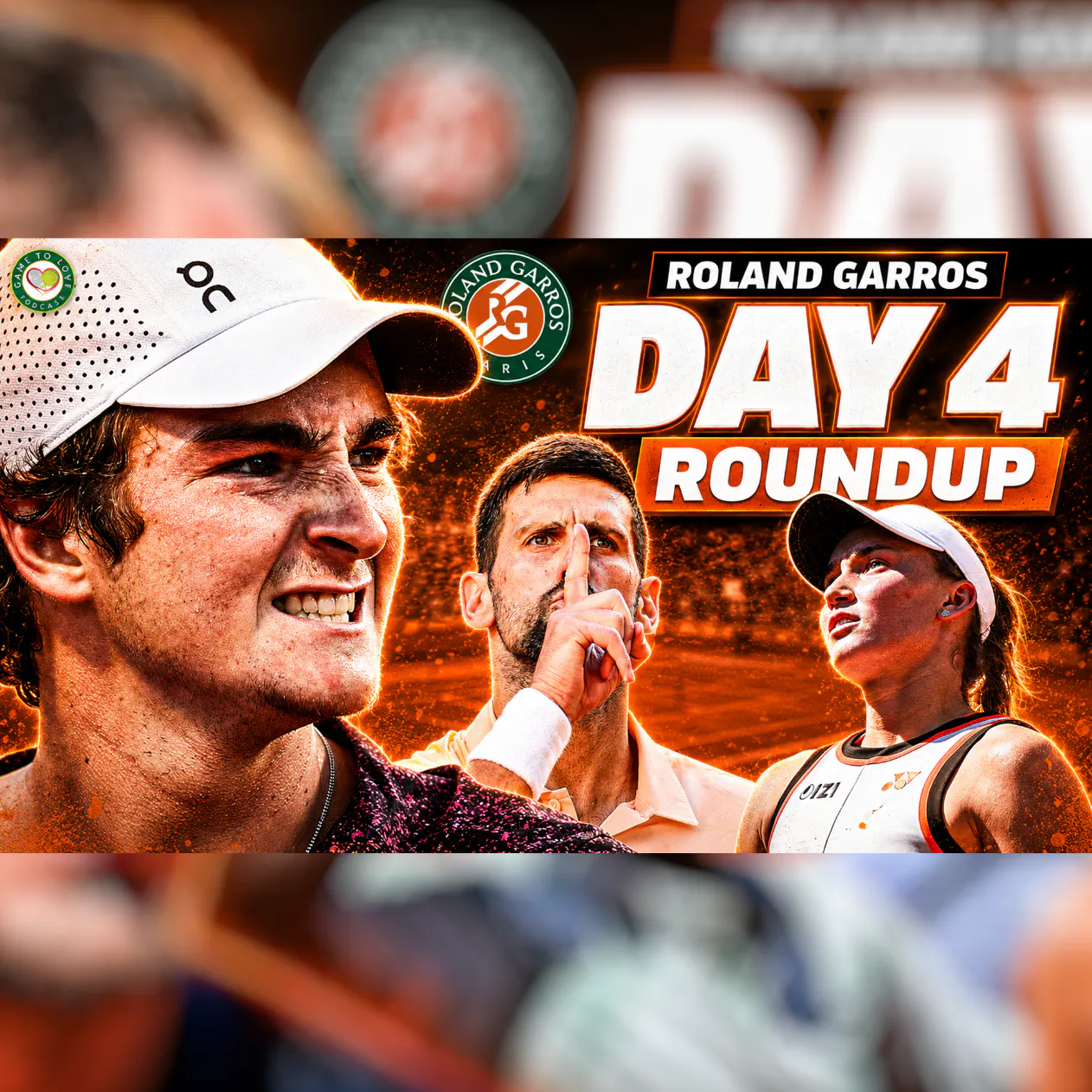 Fonseca COMEBACK Sets Up Djokovic Clash! Rybakina SHOCK Loss! | Roland Garros 2026 episode artwork