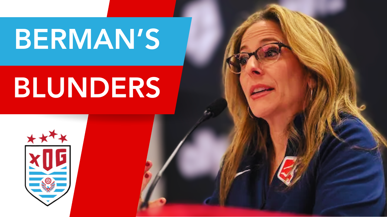 Jessica Berman and U.S. Soccer Fail to Meet the Moment(s). Plus, USWNT and Trinity Rodman's Contract