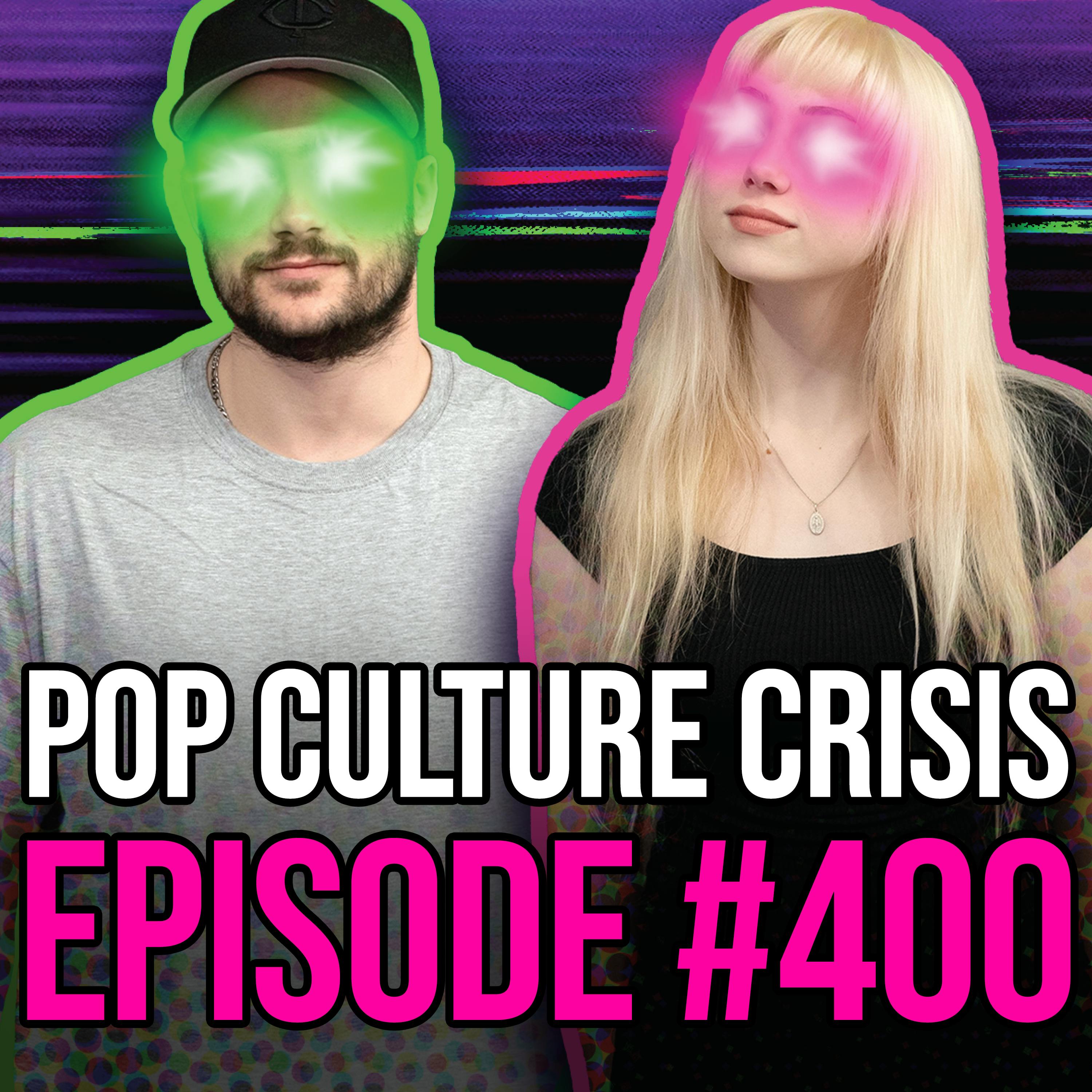 EPISODE 400: Pop Culture Crisis 400th Episode Special! Indiana Jones Falls, Sound of Freedom RISES!