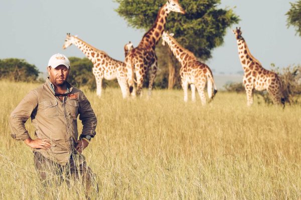 Giraffe Conservation Foundation's Dr. Julian Fennessy