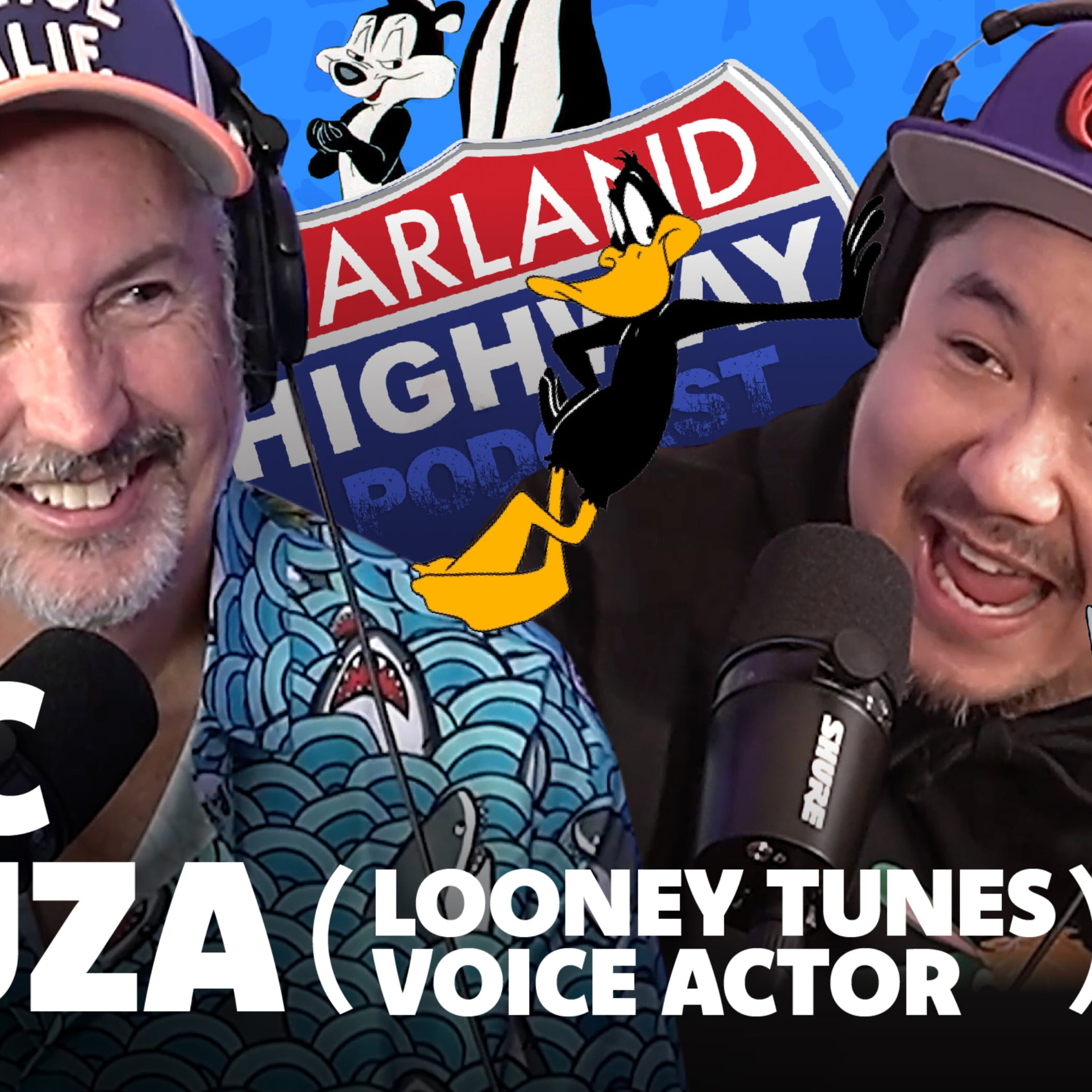 NEW HARLAND HIGHWAY #38 - ERIC BAUZA Cartoon voice actor, BUGS BUNNY