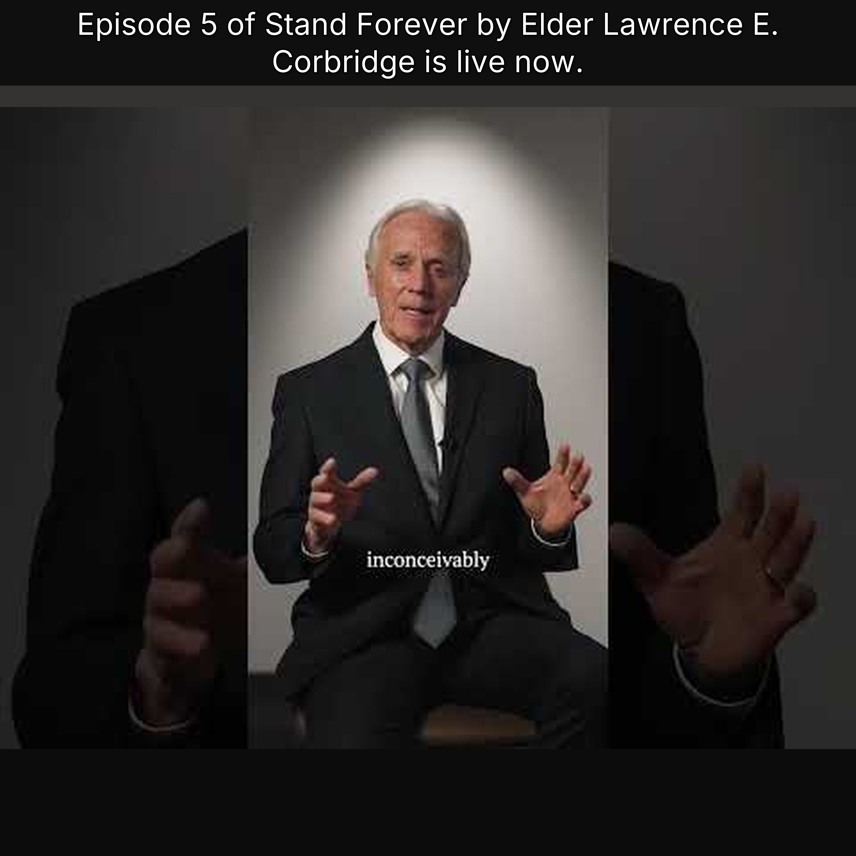 Episode 5 of Stand Forever by Elder Lawrence E. Corbridge is live now. episode artwork