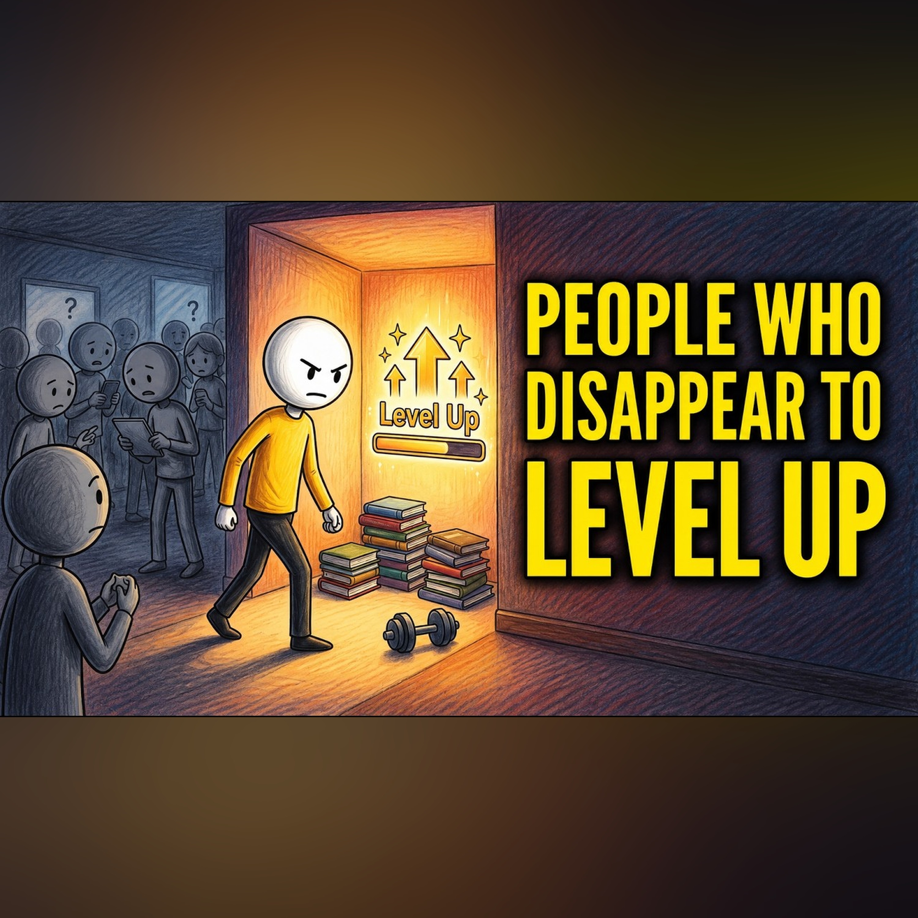 The Psychology of People Who Disappear to Level Up