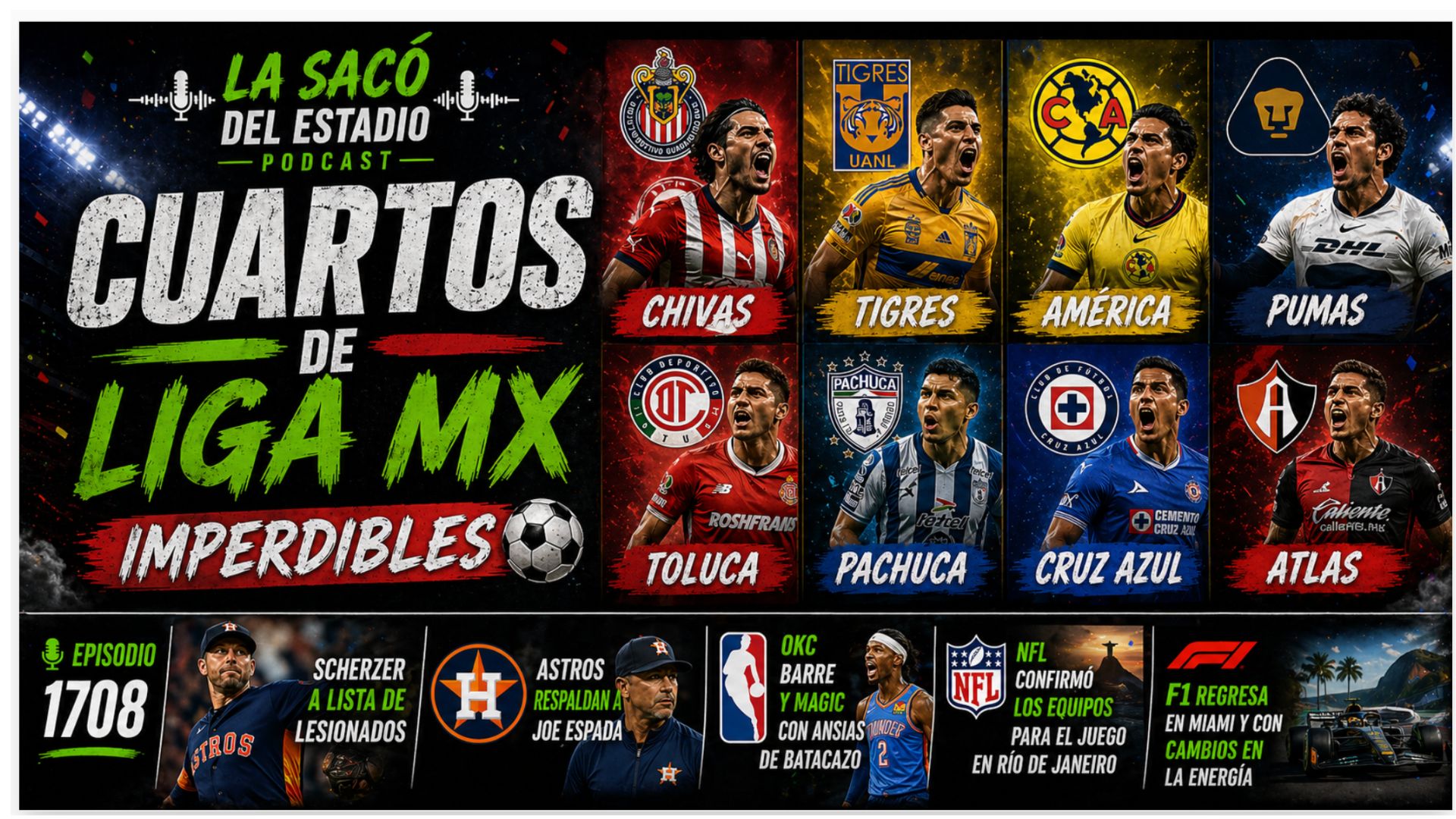 Cuartos de LigaMX 🇲🇽imperdibles ⚽️ episode artwork
