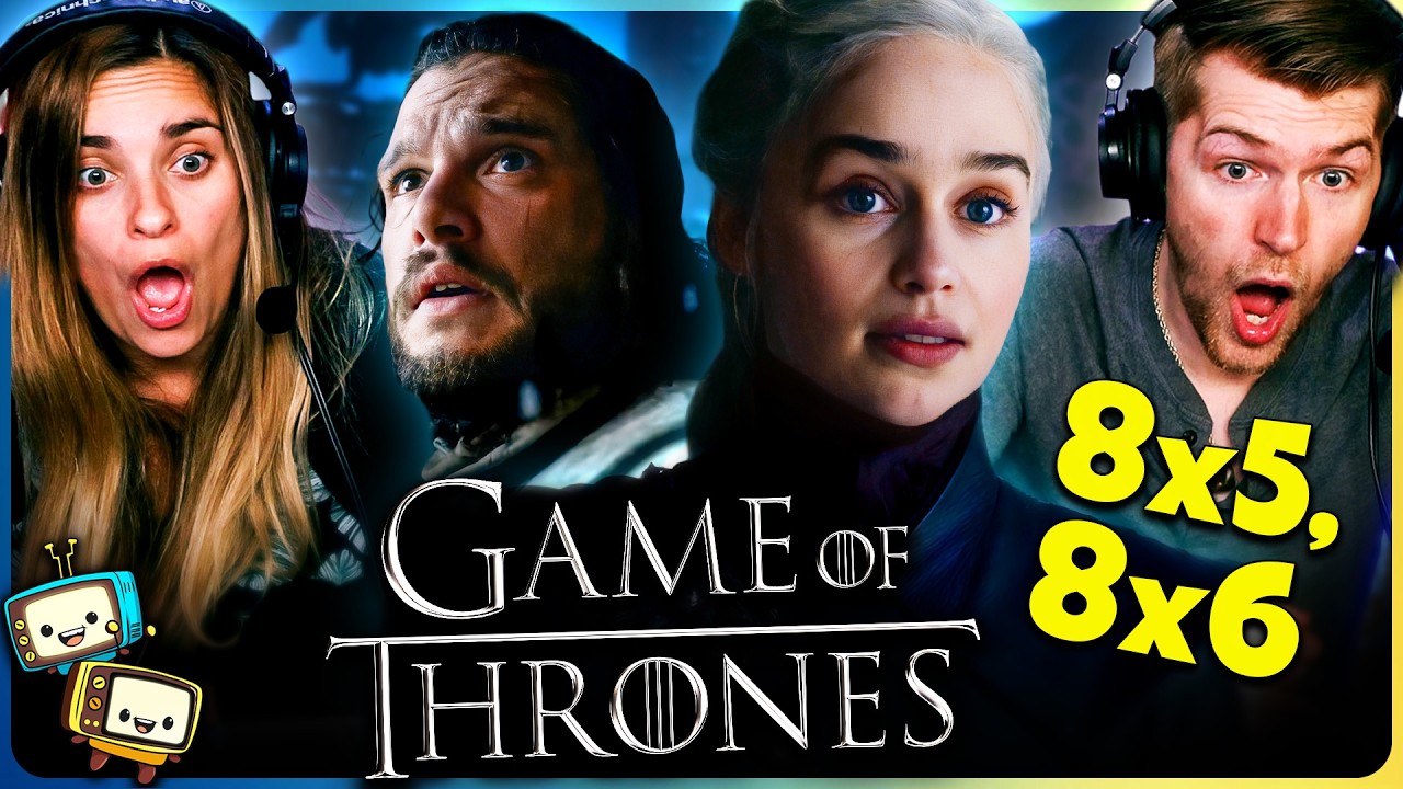 GAME OF THRONES 8x5 & 8x6 SEASON FINALE Reaction! | First Time Watch! | Peter Dinklage episode artwork