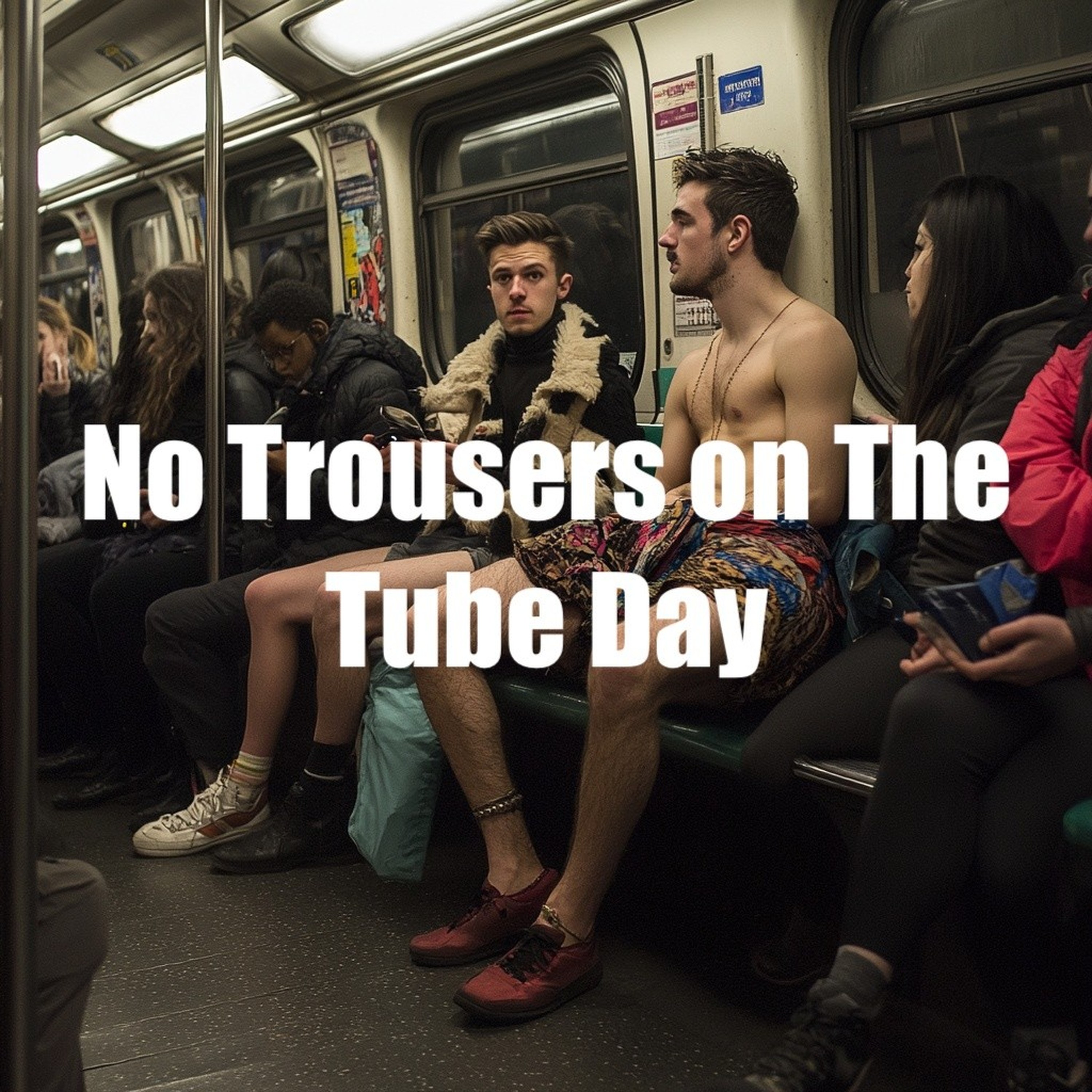 No Trousers on The Tube Day podcast artwork
