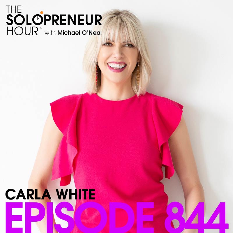 844: Private Audio Distribution to Monetize Your Content with Hiro.fm’s Carla White – The Solopreneur Hour Podcast