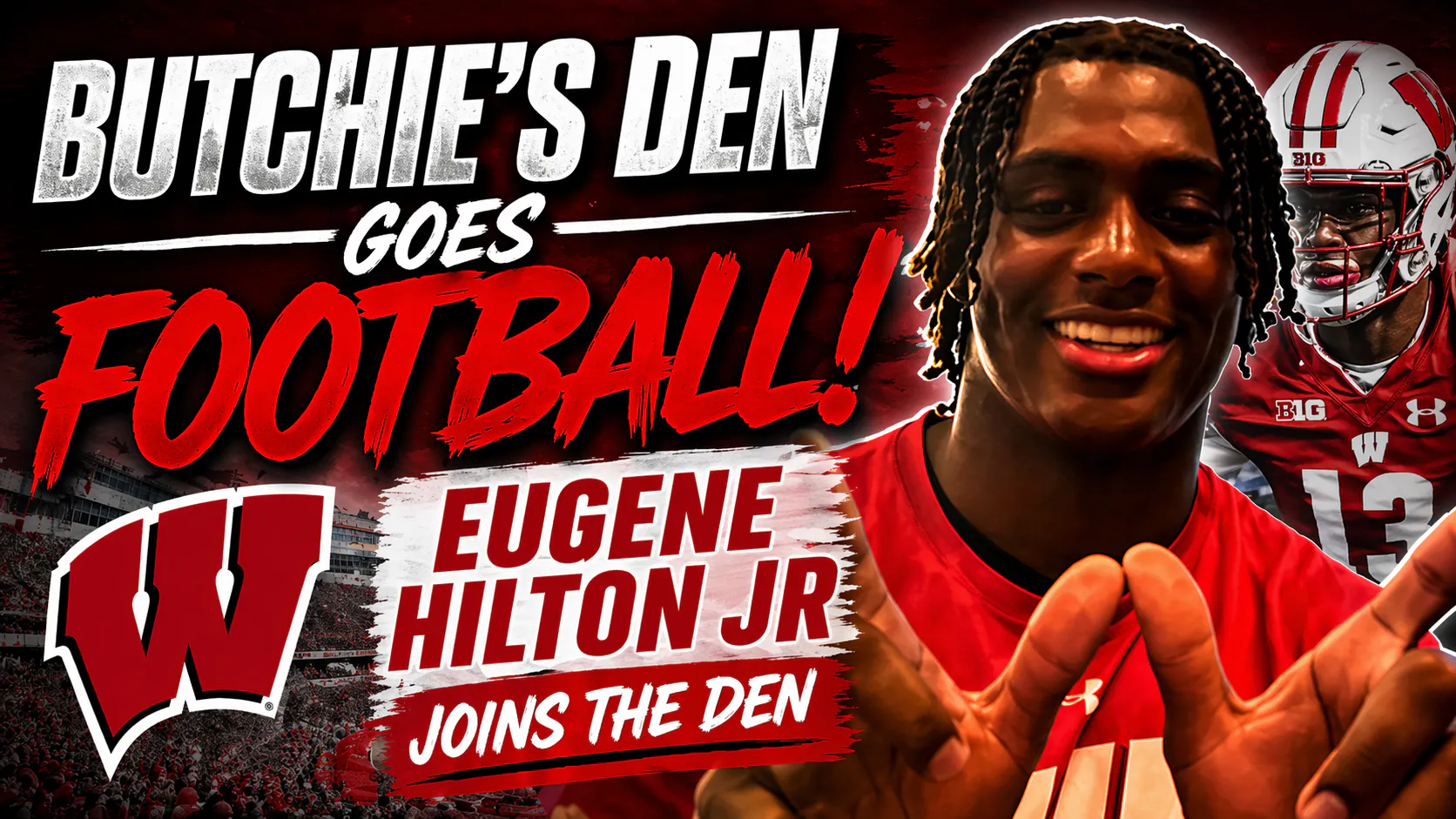 Butchie’s Den Goes Football | Eugene Hilton Jr Joins the Den episode artwork