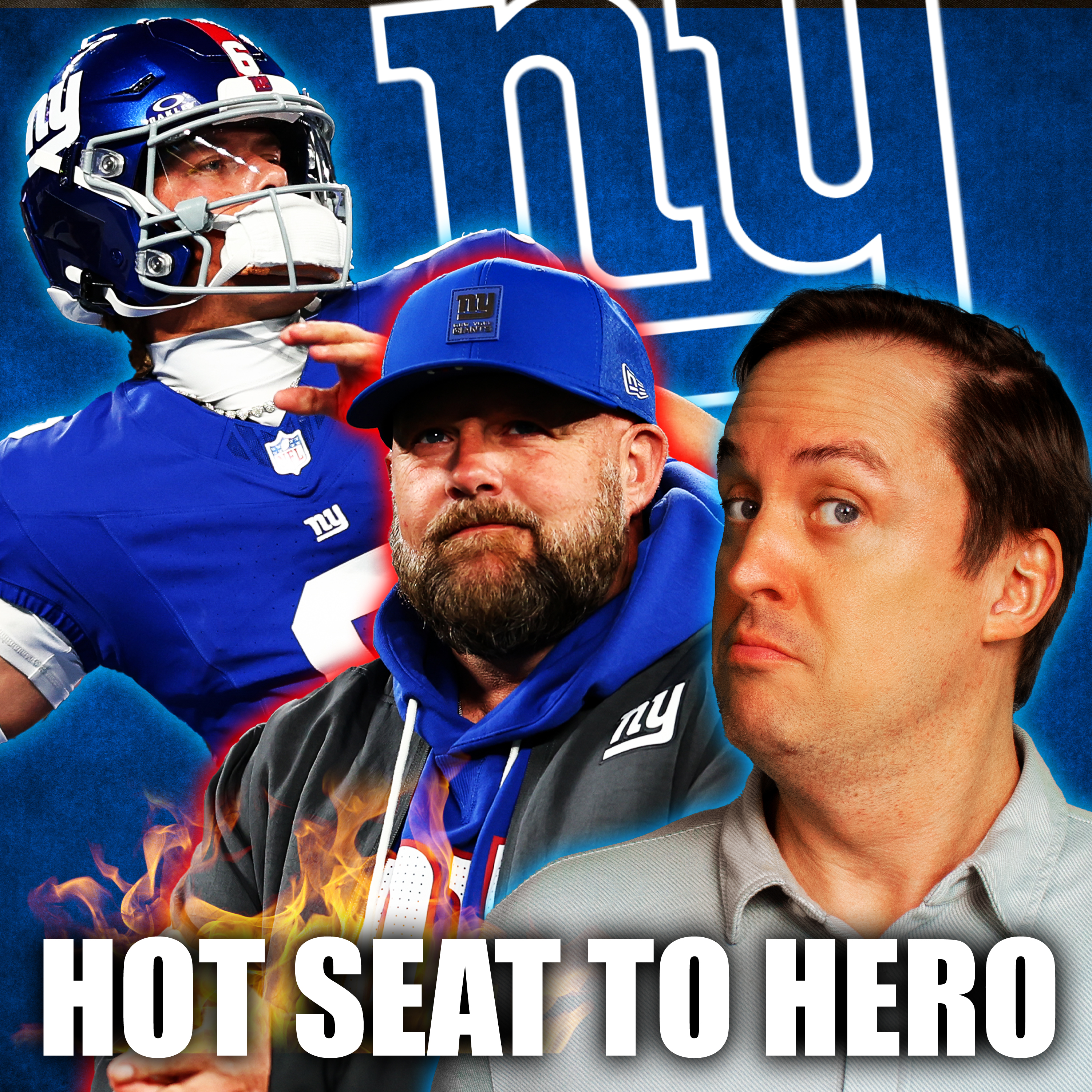 How Jaxson Dart Is Saving Brian Daboll’s Job + David Cone | episode artwork
