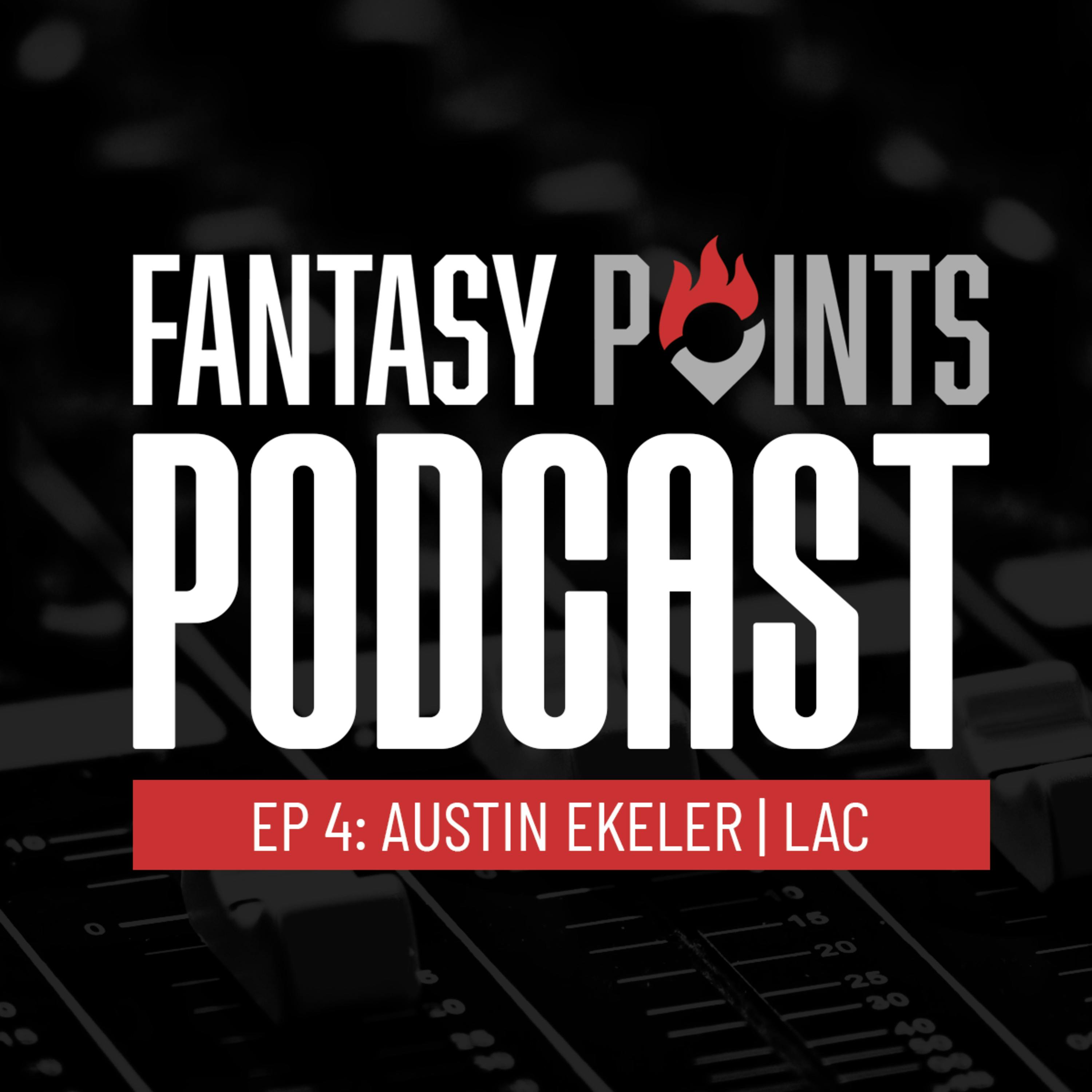 Fantasy Points Podcast EP 4: Los Angeles Chargers RB Austin Ekeler