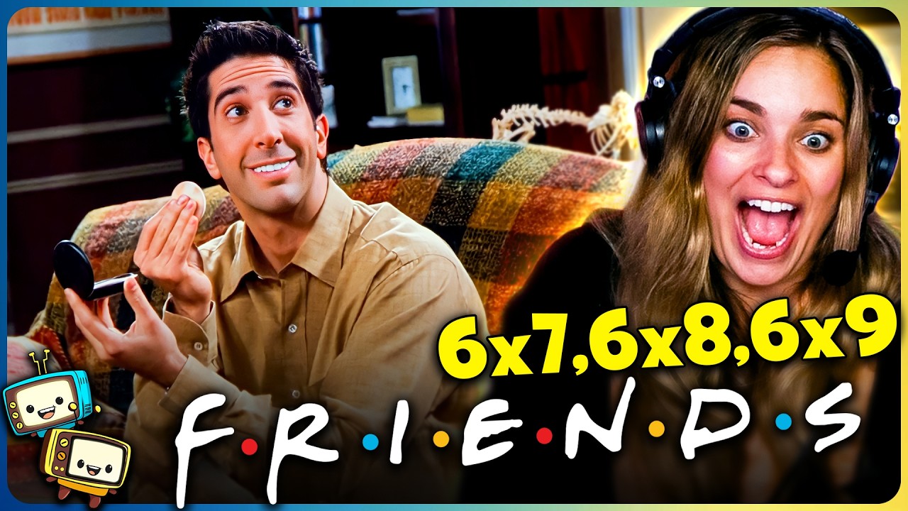 FRIENDS (1999) Season 6 Episodes 6x7, 6x8 & 6x9 Reaction! | First Time Watch! episode artwork