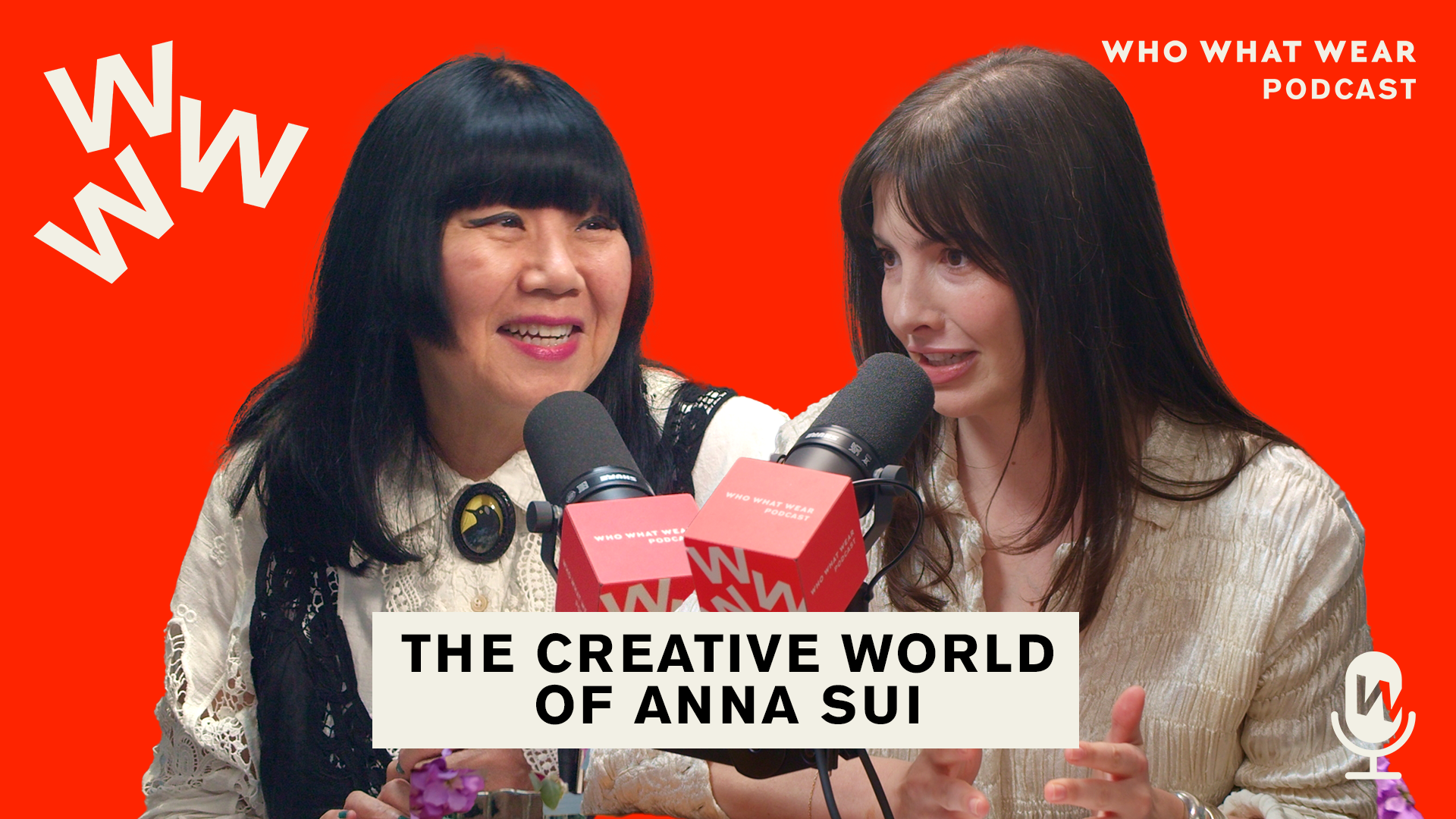 The Who What Wear Podcast: The Legendary Anna Sui: From ’90s Fashion Darling to Gen Z Cult Favorite