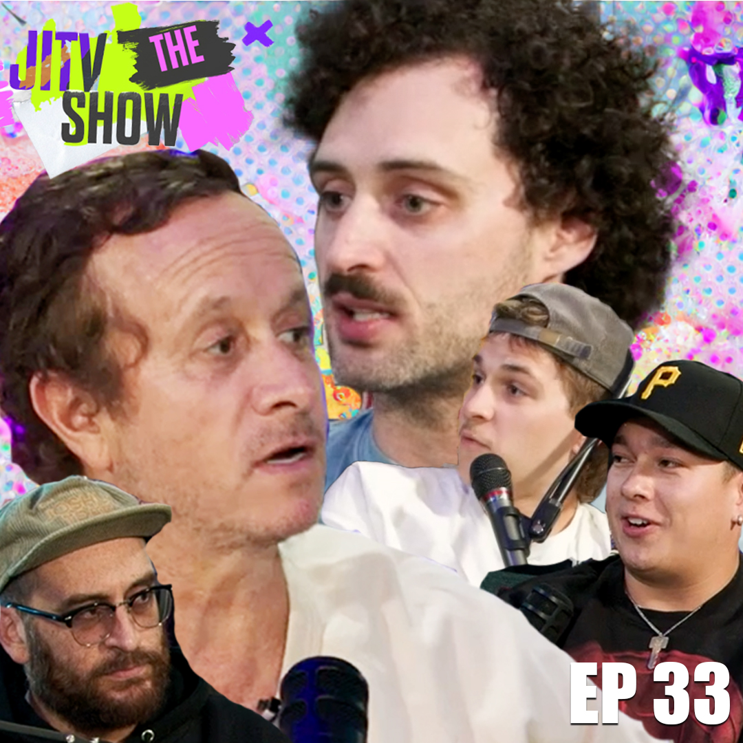 Throwing Up Your Negativities On Ayahuasca I Blake Webber, Hormoz Rashidi, Joey Valence and Brae | Ep 33 | The JITV Show hosted by Pauly Shore episode artwork