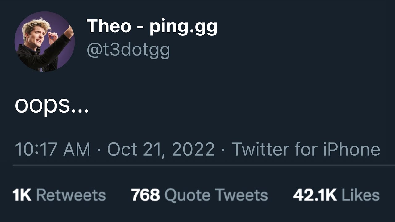 Flaws of the T3 Stack | Theo - t3․gg