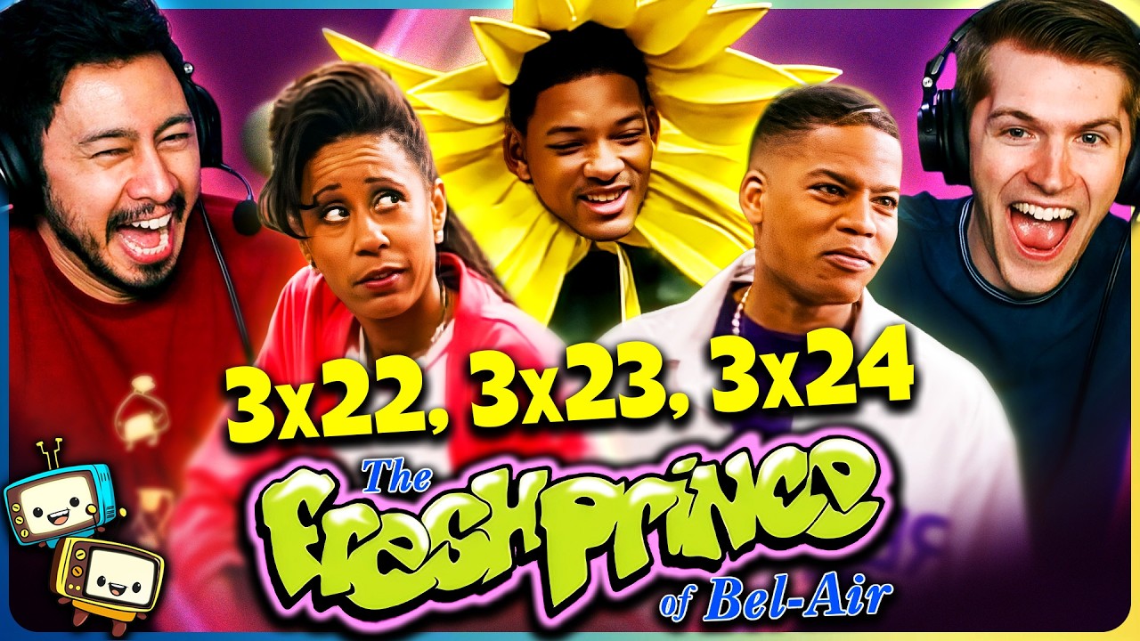 THE FRESH PRINCE OF BEL-AIR (1992) 3x22, 3x23 & 3x24 Reaction! | Will Smith w/ Jaby Koay episode artwork