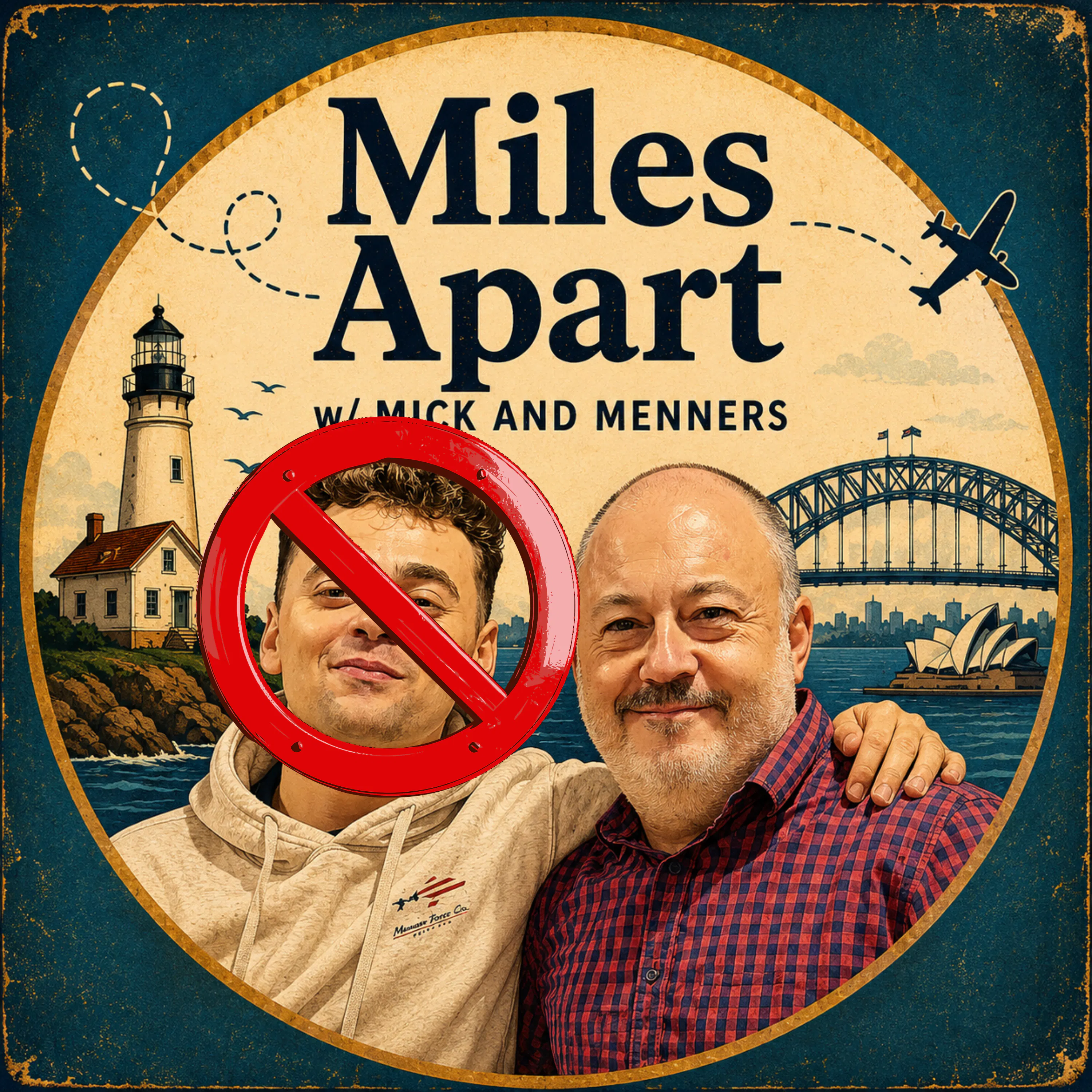 Miles Apart podcast artwork